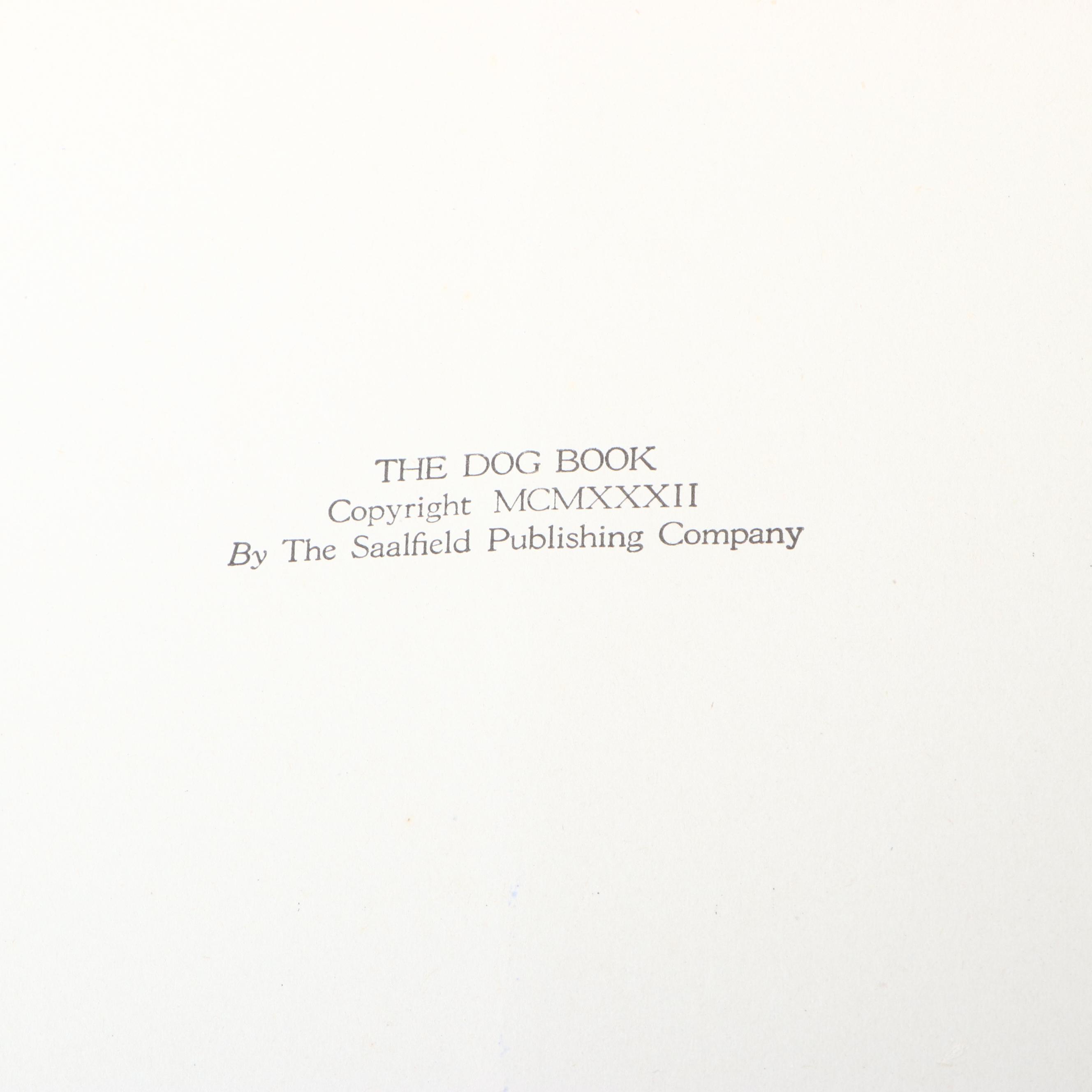Illustrated "The Dog Book" by Diana Thorne and Albert P. Terhune and More