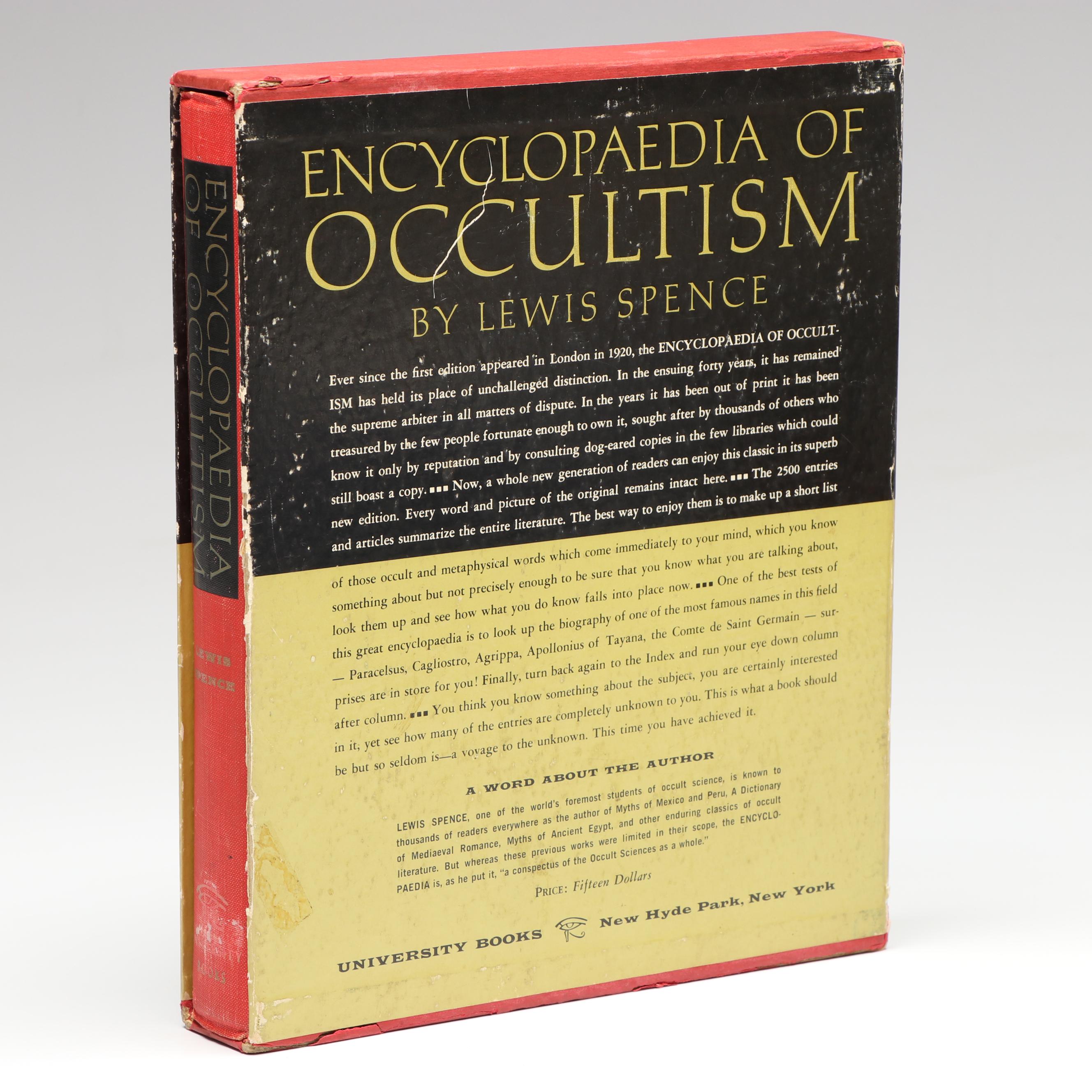 Illustrated "An Encyclopaedia of Occultism" by Lewis Spence, 1960