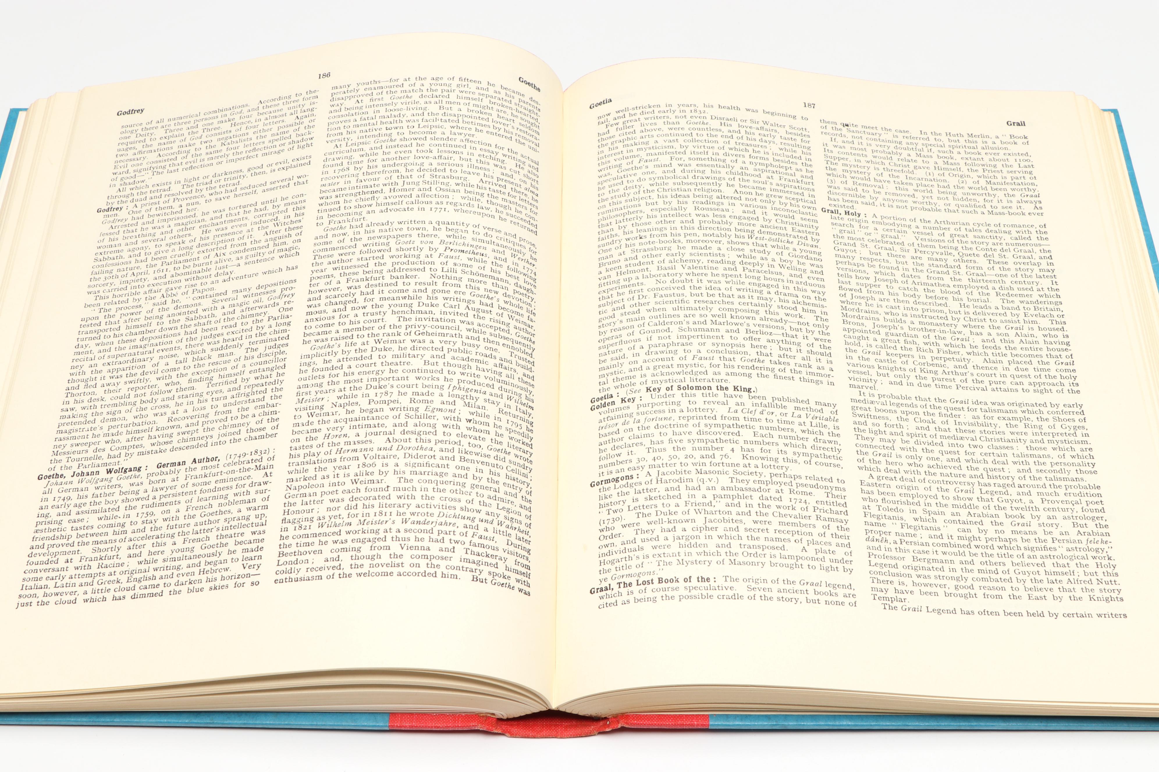 Illustrated "An Encyclopaedia of Occultism" by Lewis Spence, 1960