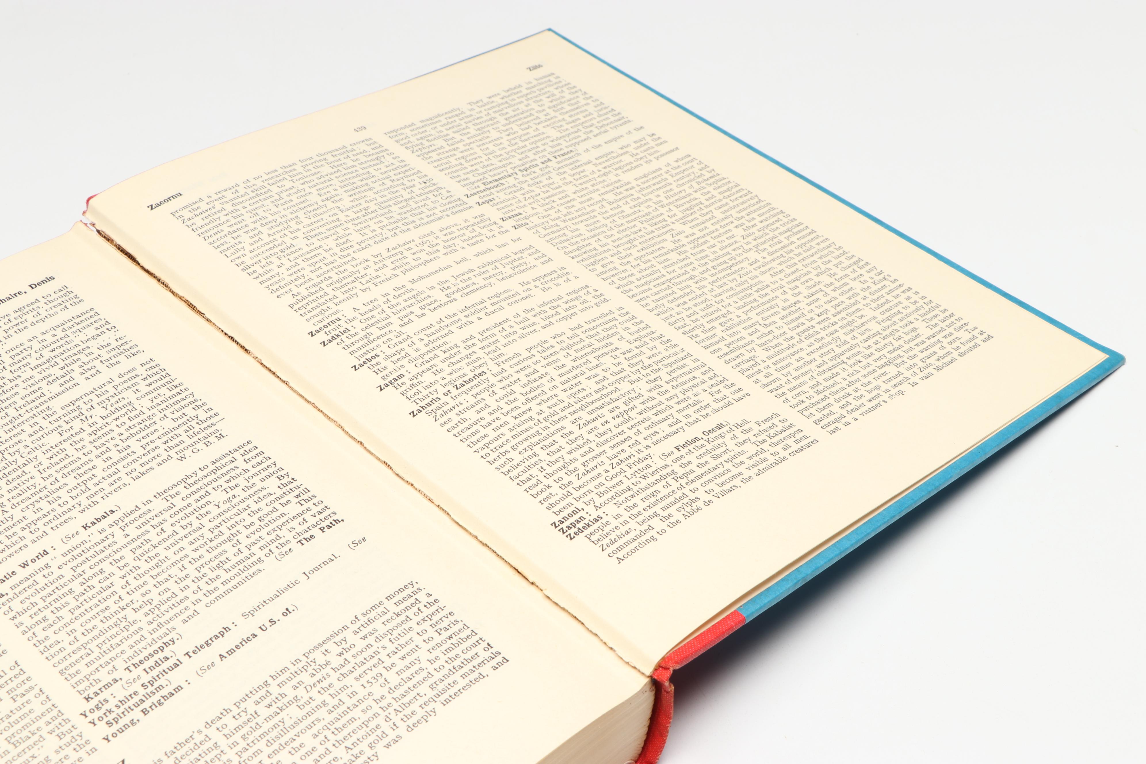 Illustrated "An Encyclopaedia of Occultism" by Lewis Spence, 1960