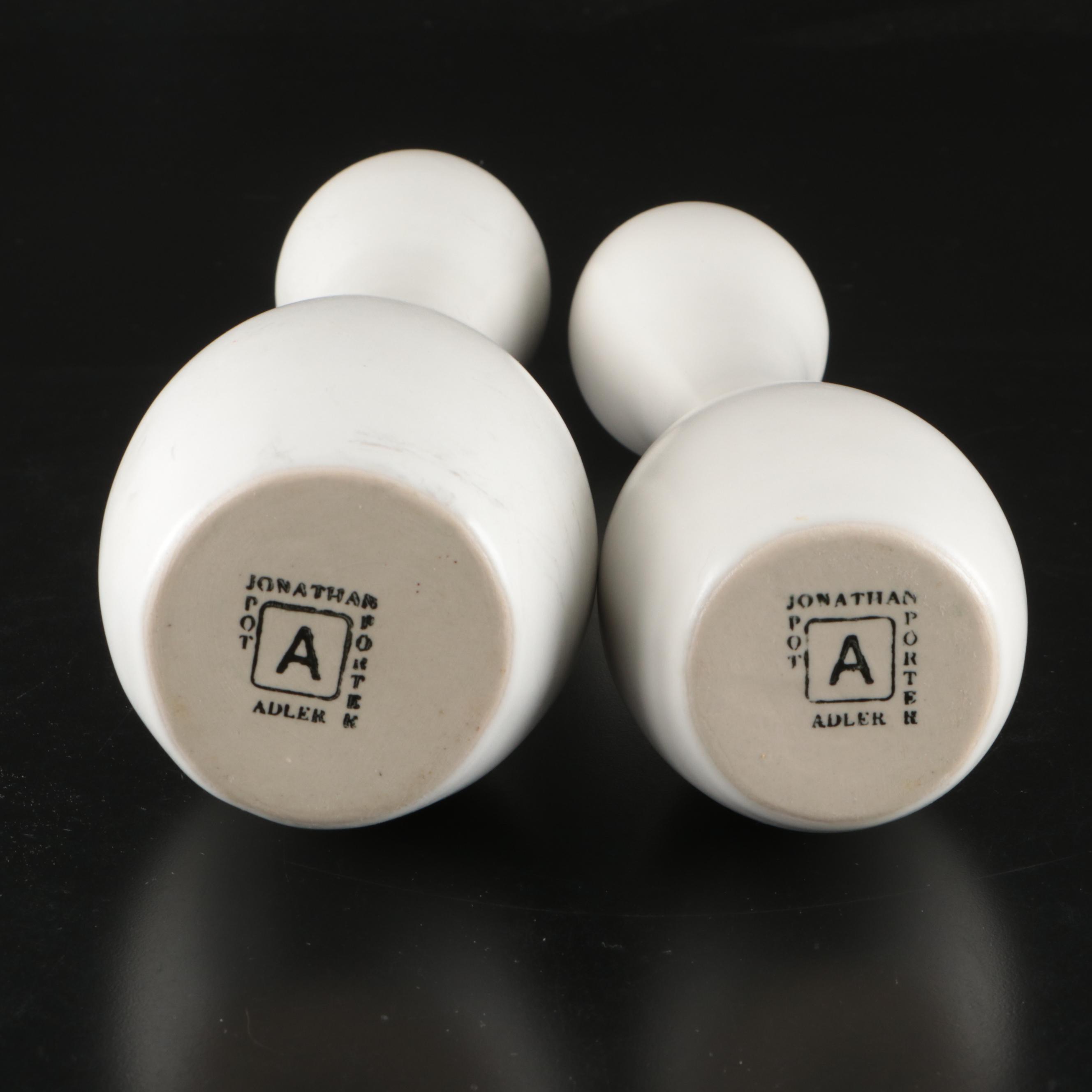 Jonathan Adler Pinched Ceramic Vases