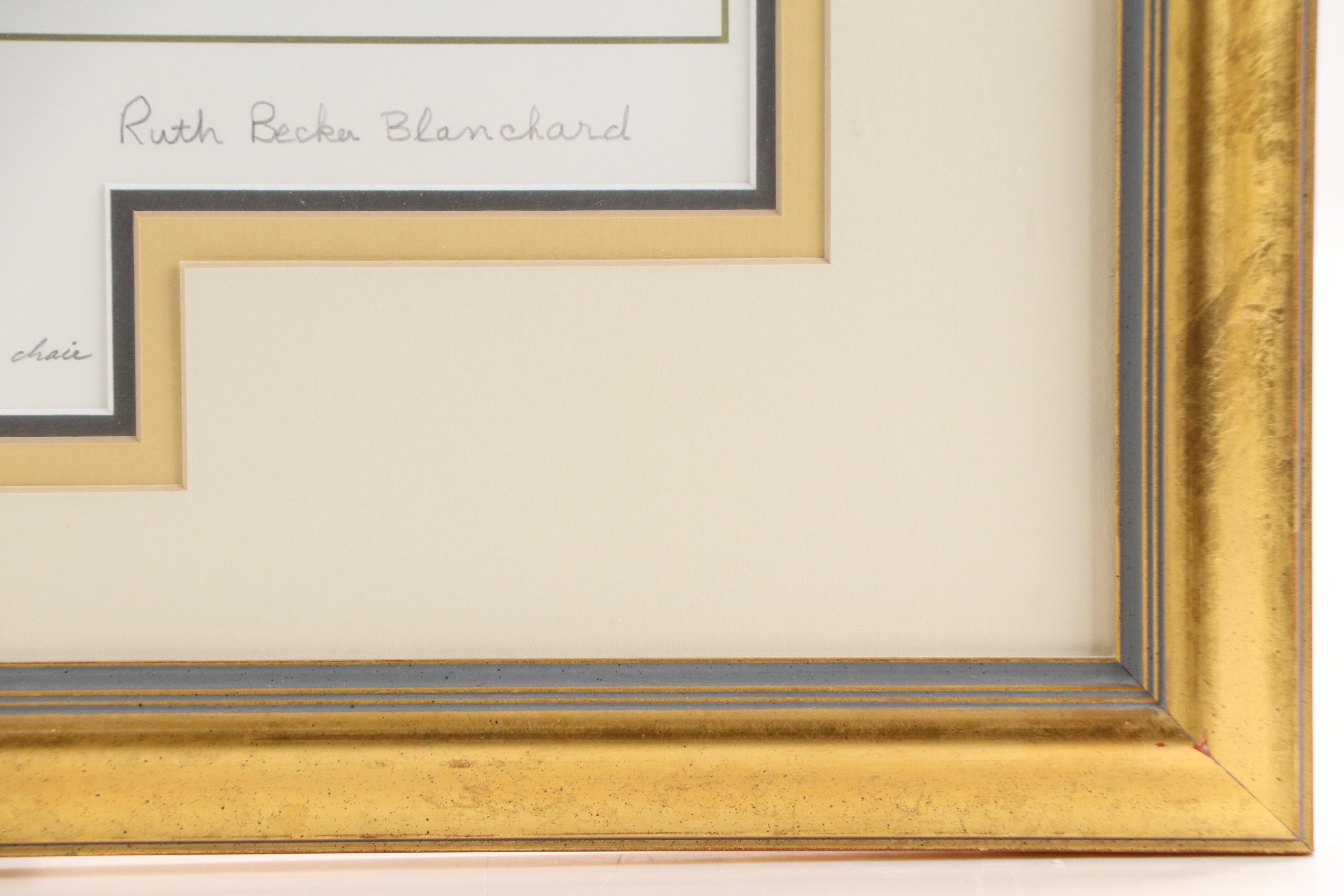 Titanic Survivor Signed Ken Marschall Offset Lithograph "Titanic at Sea"