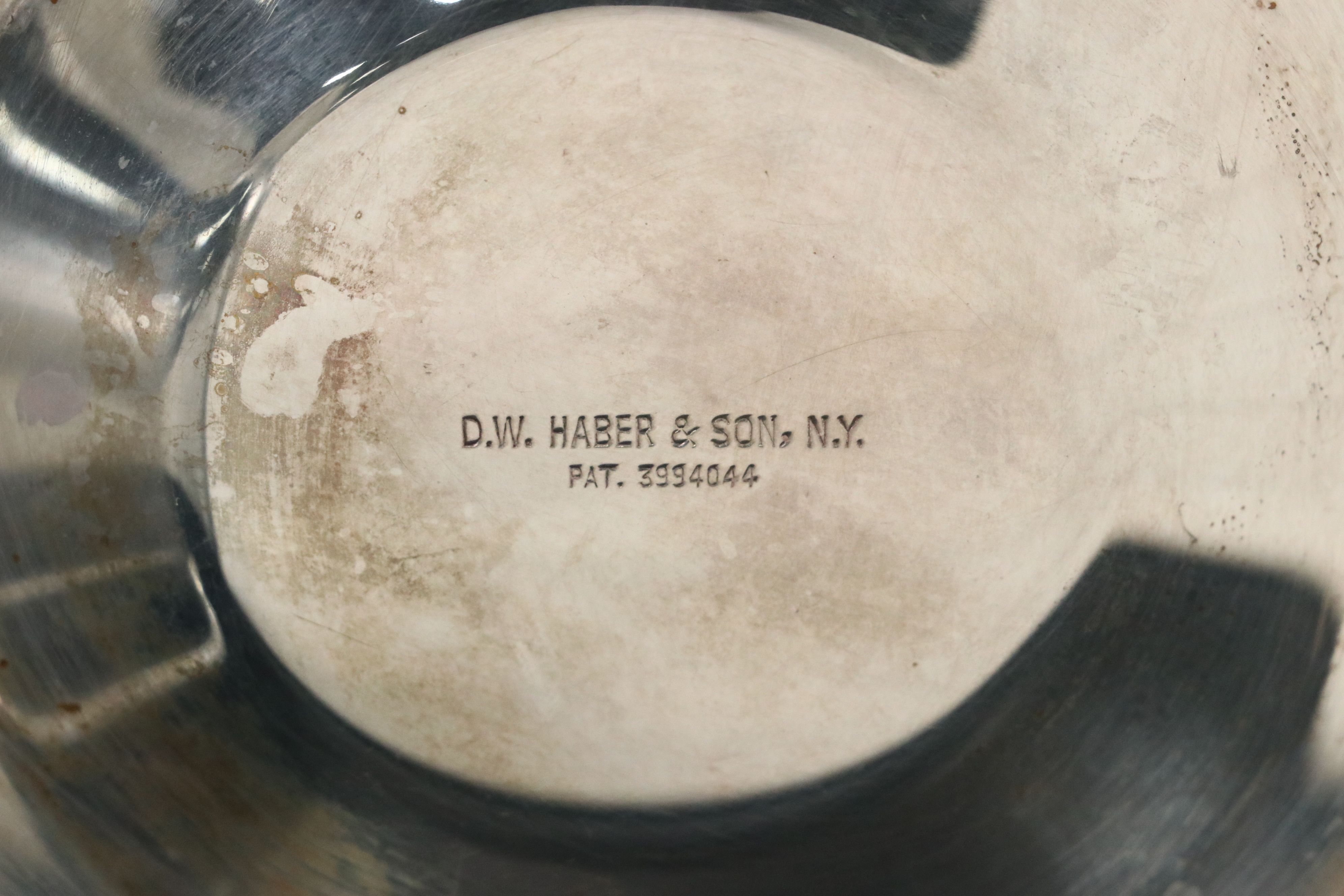 Stanley Hotel Washington Pitcher with Mirrored Tray and Silver Plate Serveware