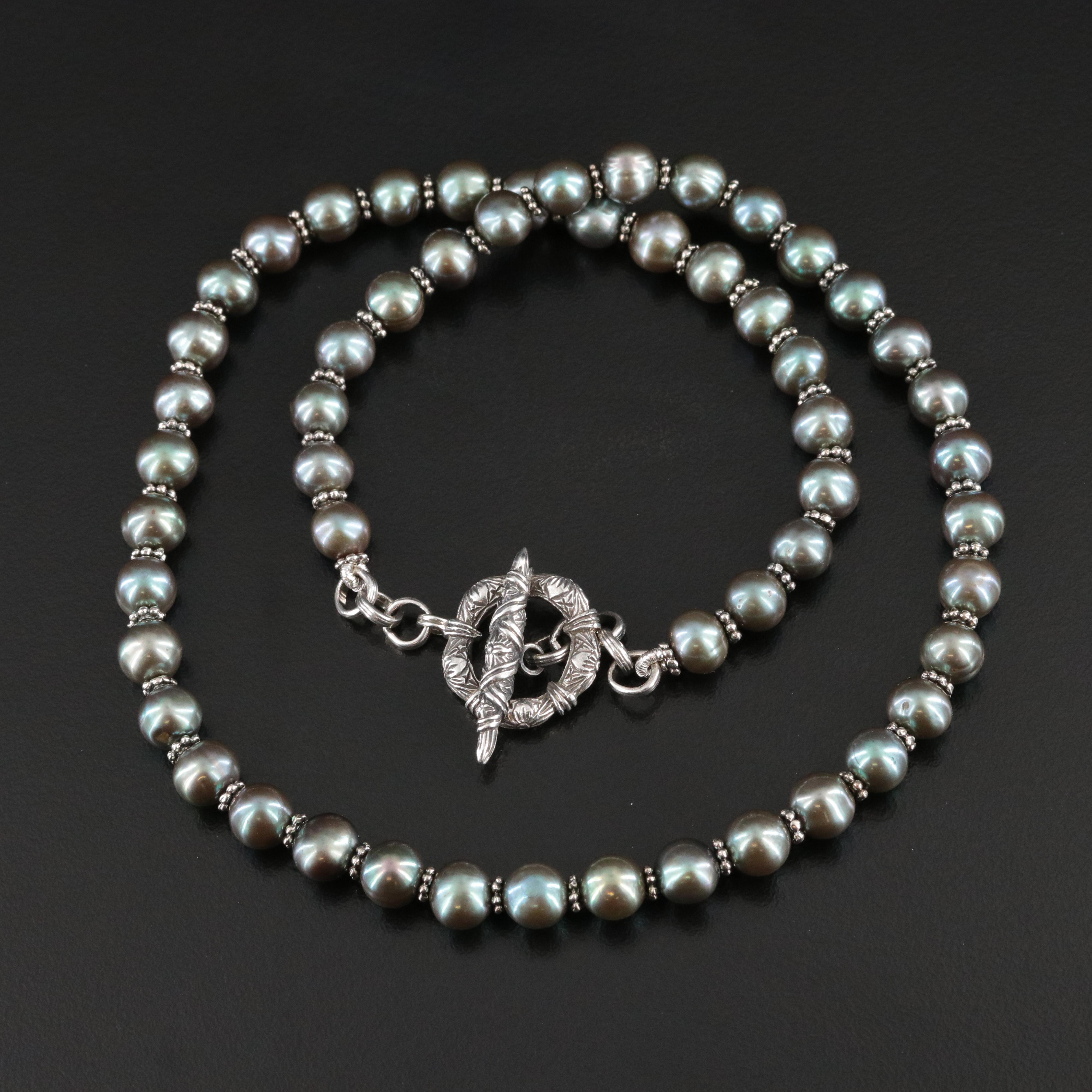 Stephen Dweck "Pearlicious" Sterling Pearl Necklace