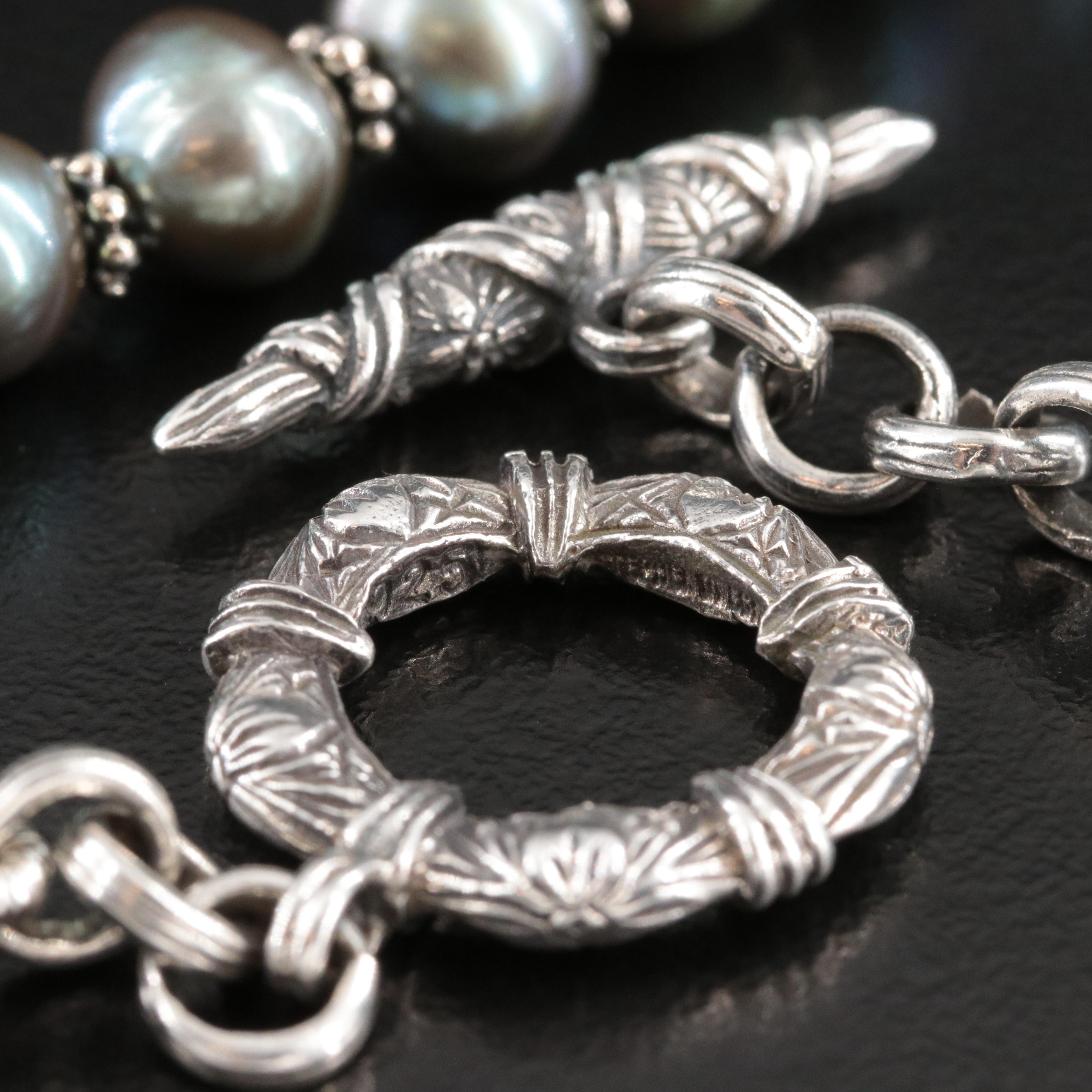 Stephen Dweck "Pearlicious" Sterling Pearl Necklace