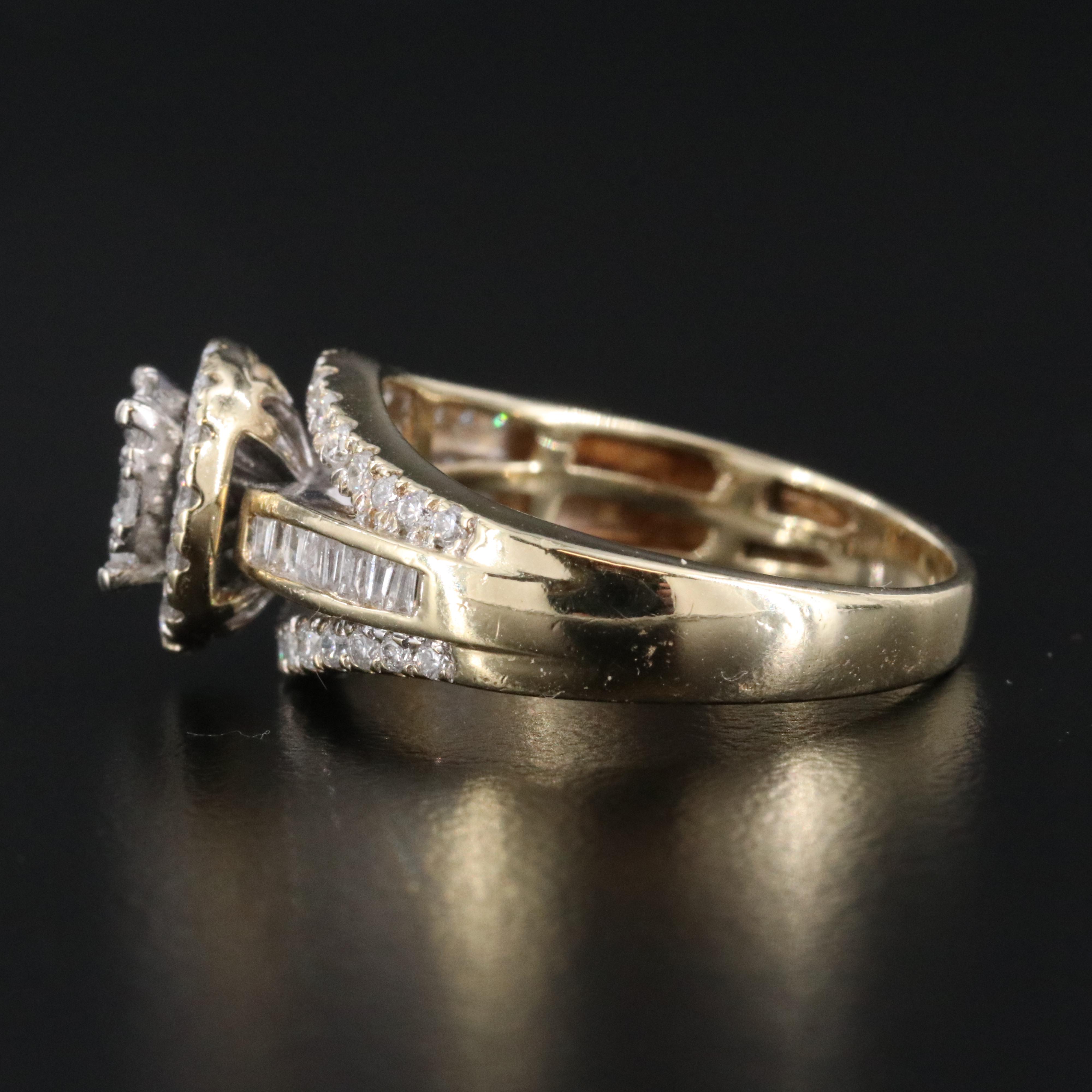 10K 1.02 CTW Diamond Ring