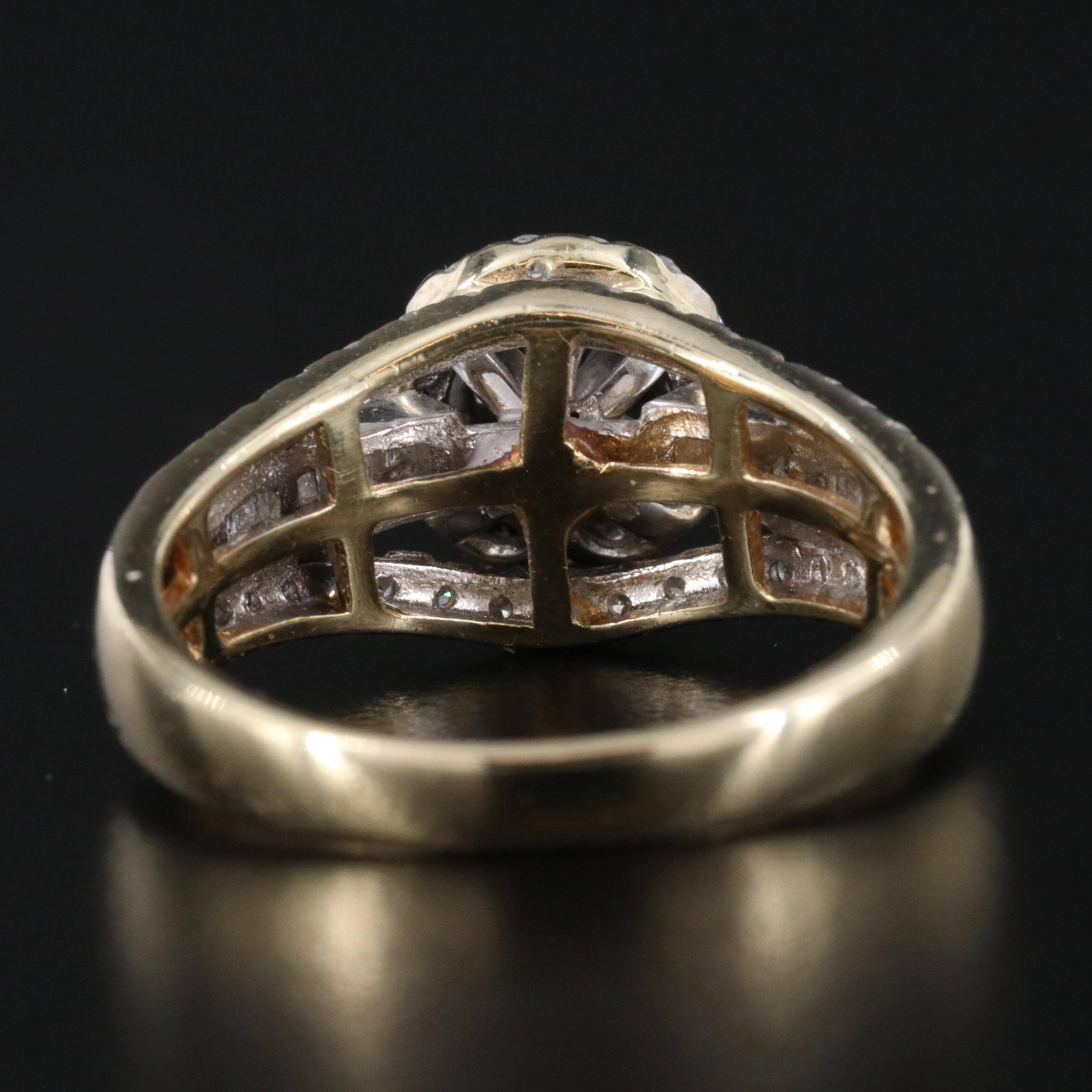 10K 1.02 CTW Diamond Ring