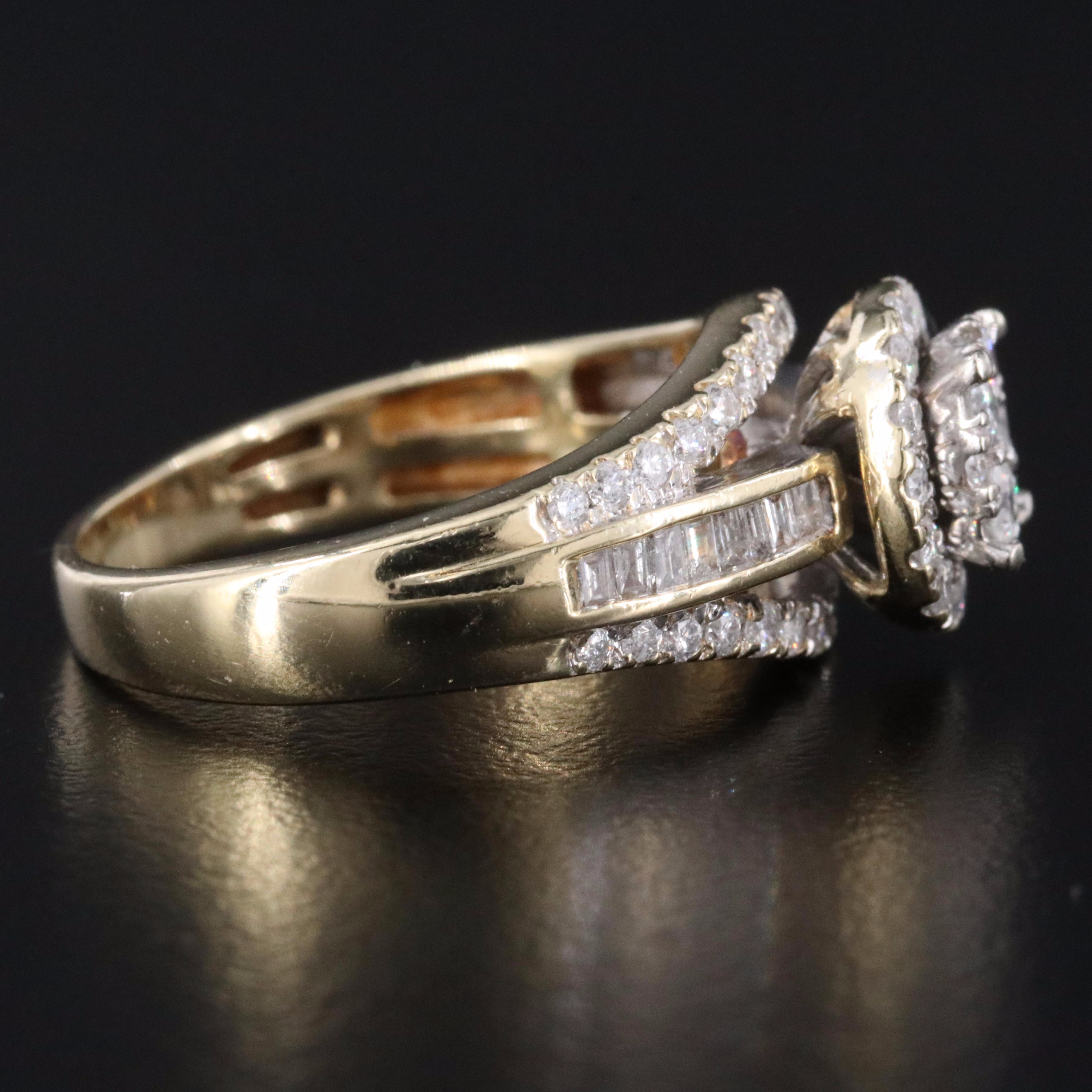 10K 1.02 CTW Diamond Ring