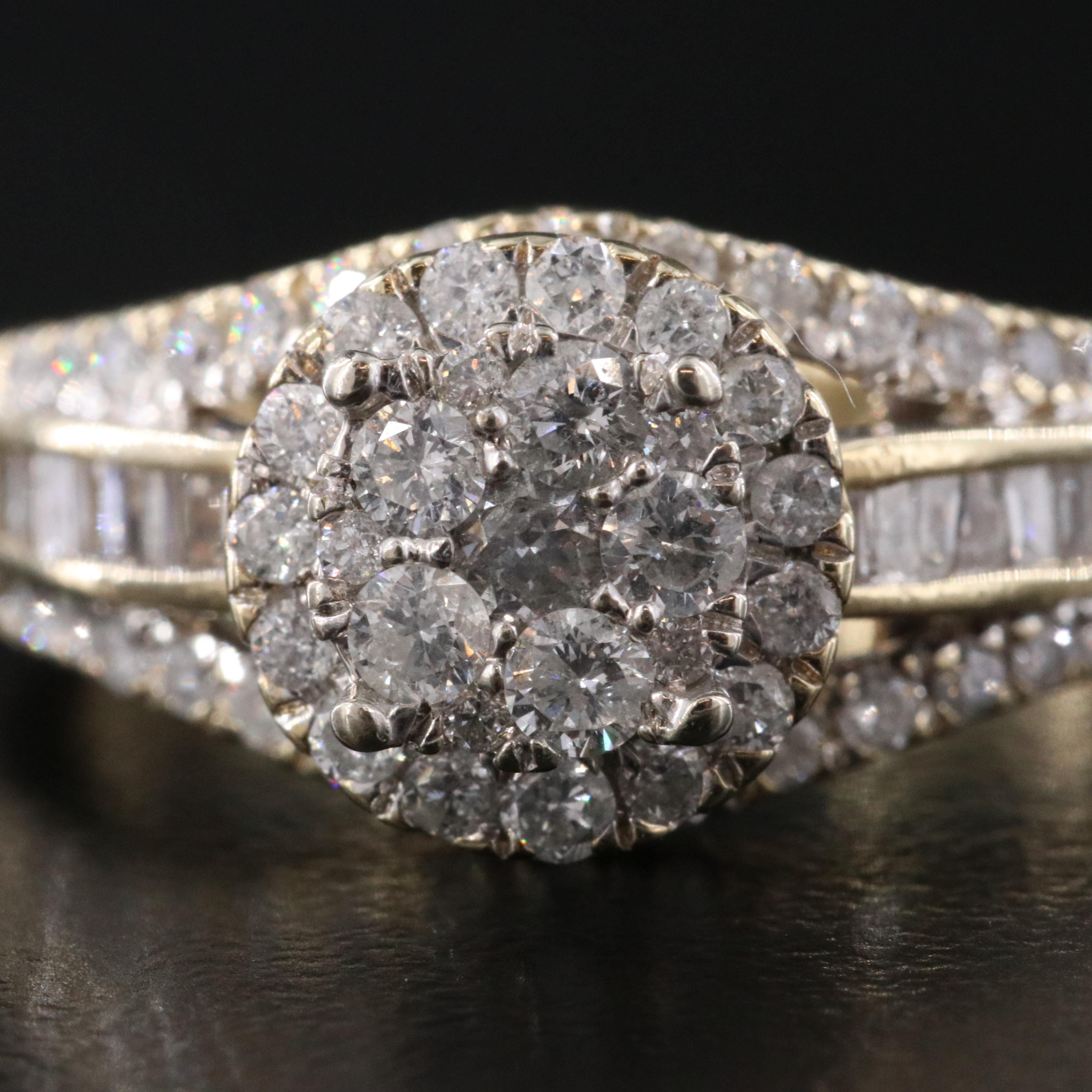 10K 1.02 CTW Diamond Ring