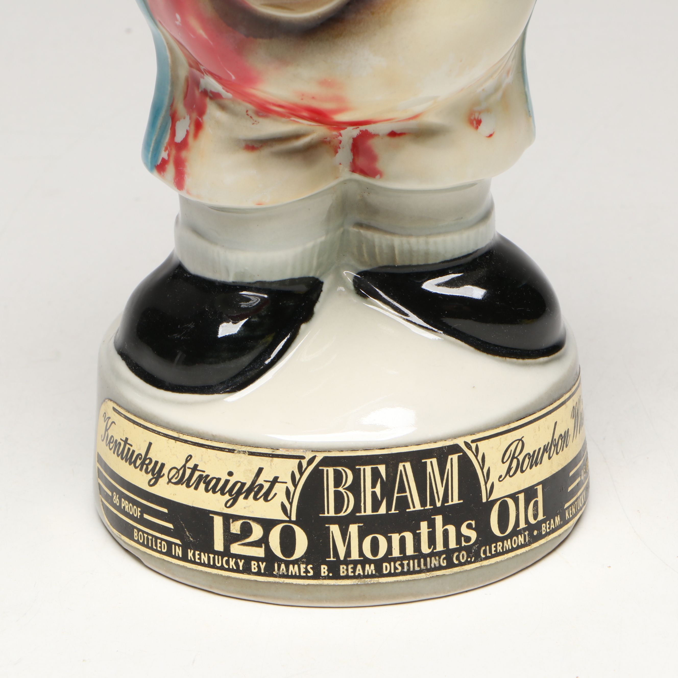 Jim Beam American Political Mascots Figural Ceramic Decanters, 1960s