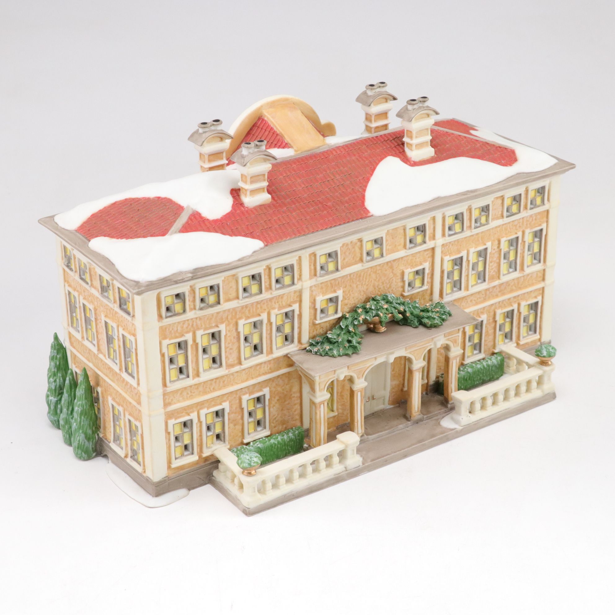 Dept. 56 "Von Trapp Villa" with "City Globe" and More Christmas Village Houses