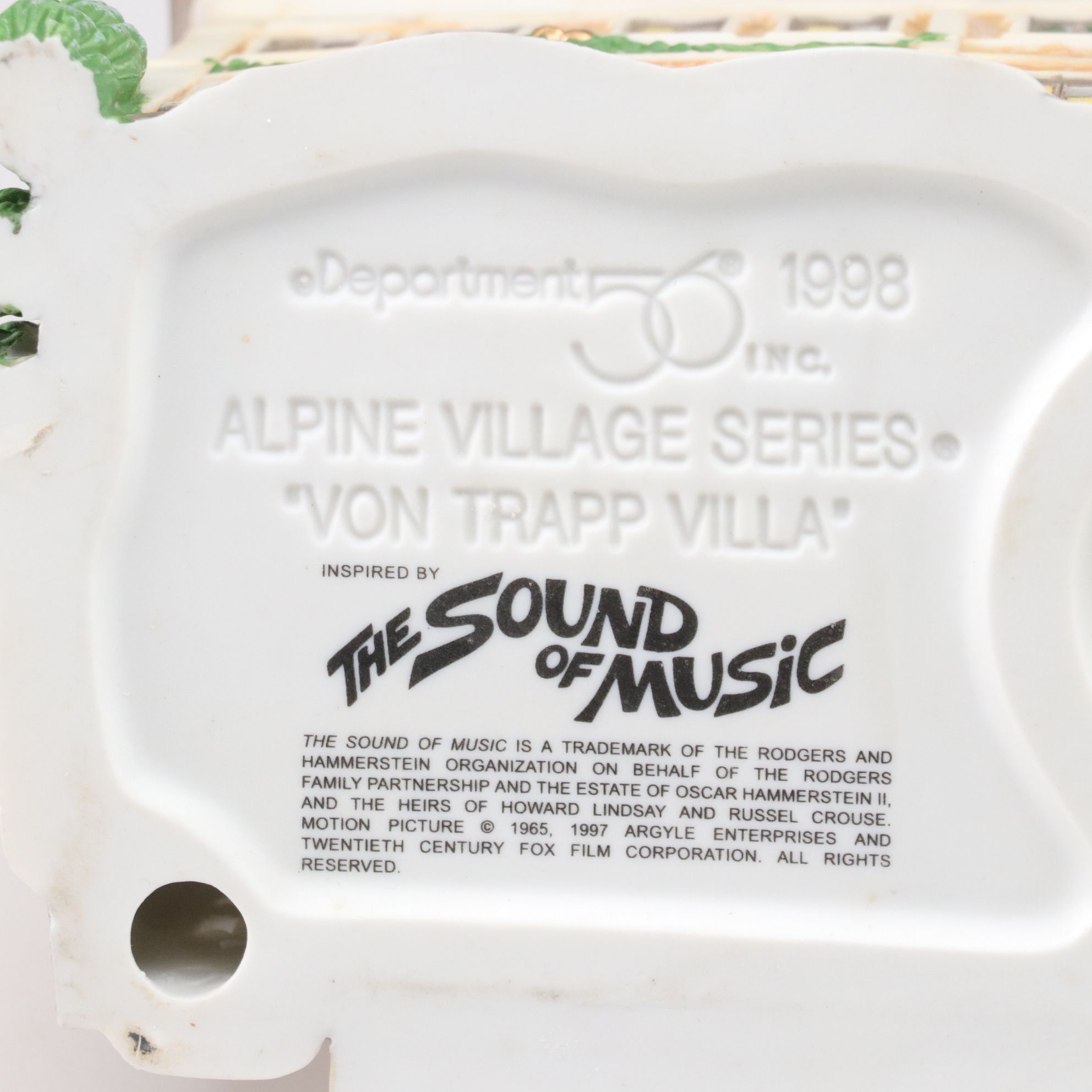 Dept. 56 "Von Trapp Villa" with "City Globe" and More Christmas Village Houses