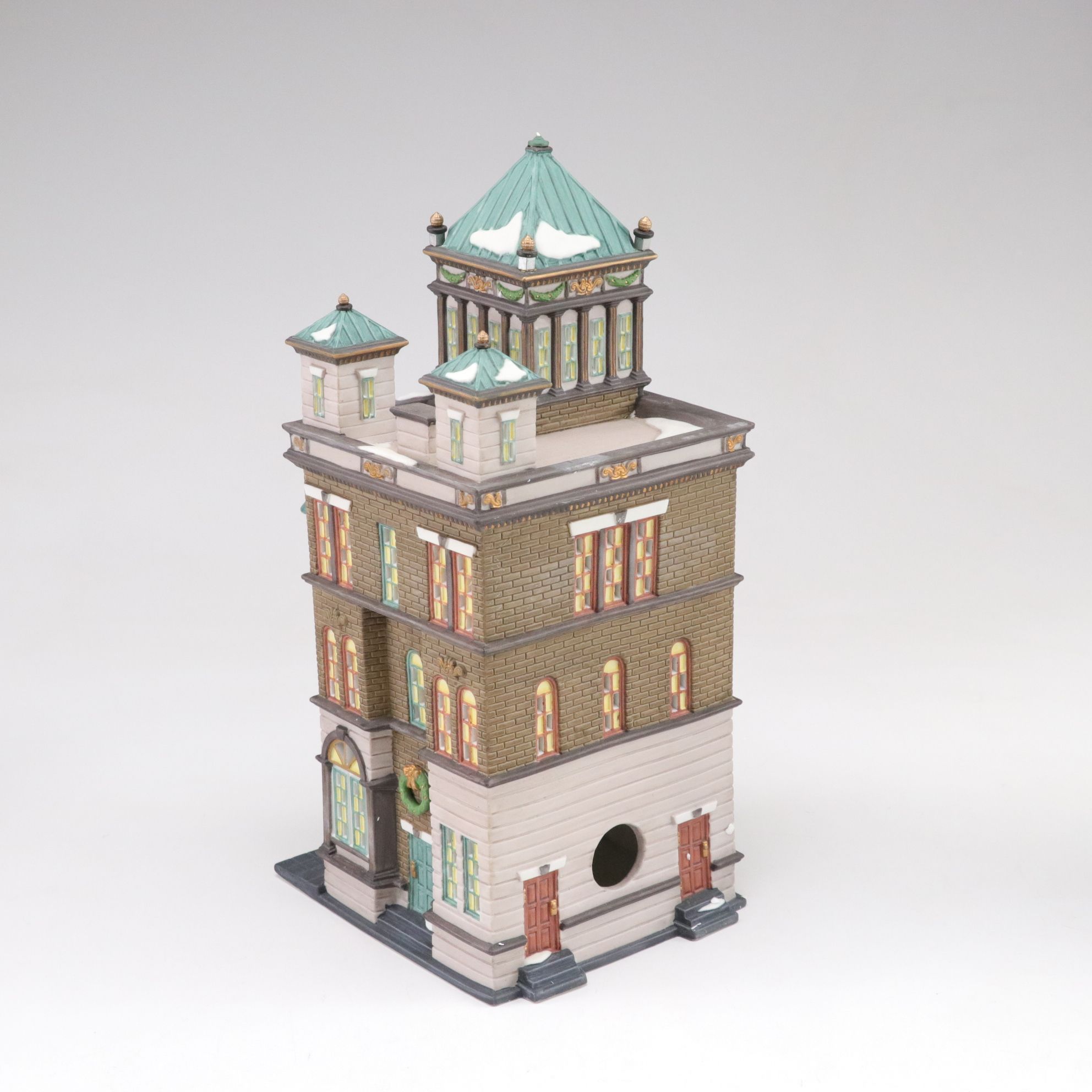 Dept. 56 "Von Trapp Villa" with "City Globe" and More Christmas Village Houses