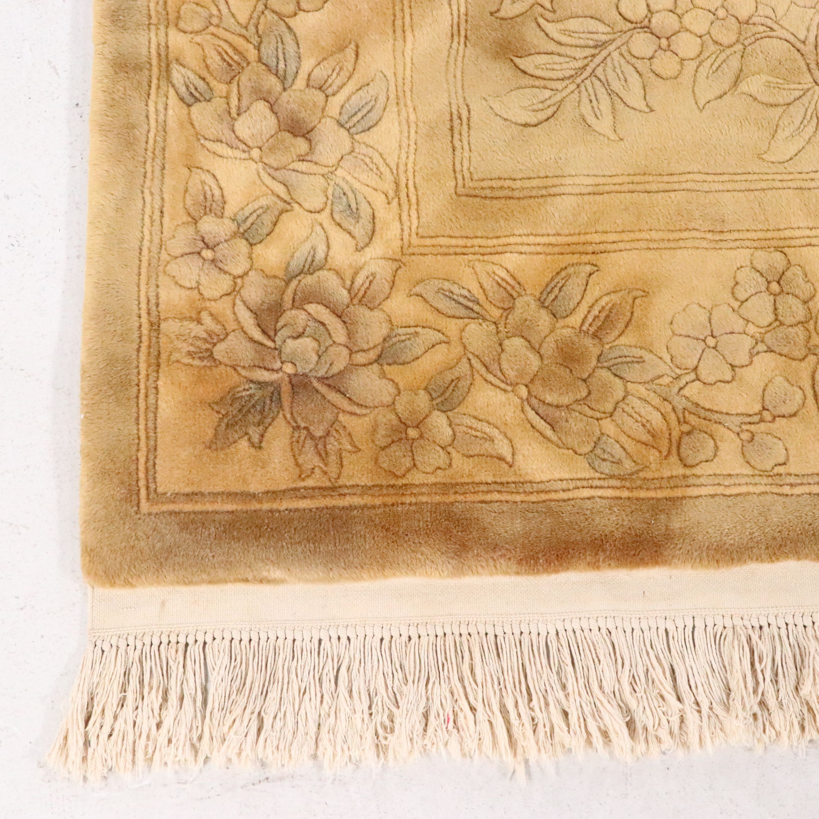 7'11 x 10'9 Hand-Knotted Chinese Peking Overdyed Area Rug