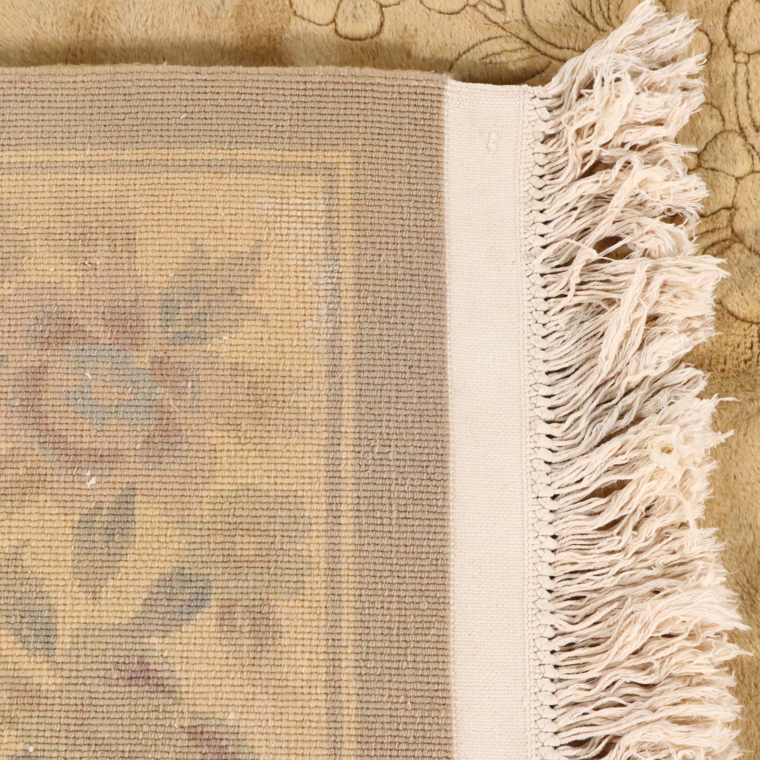 7'11 x 10'9 Hand-Knotted Chinese Peking Overdyed Area Rug