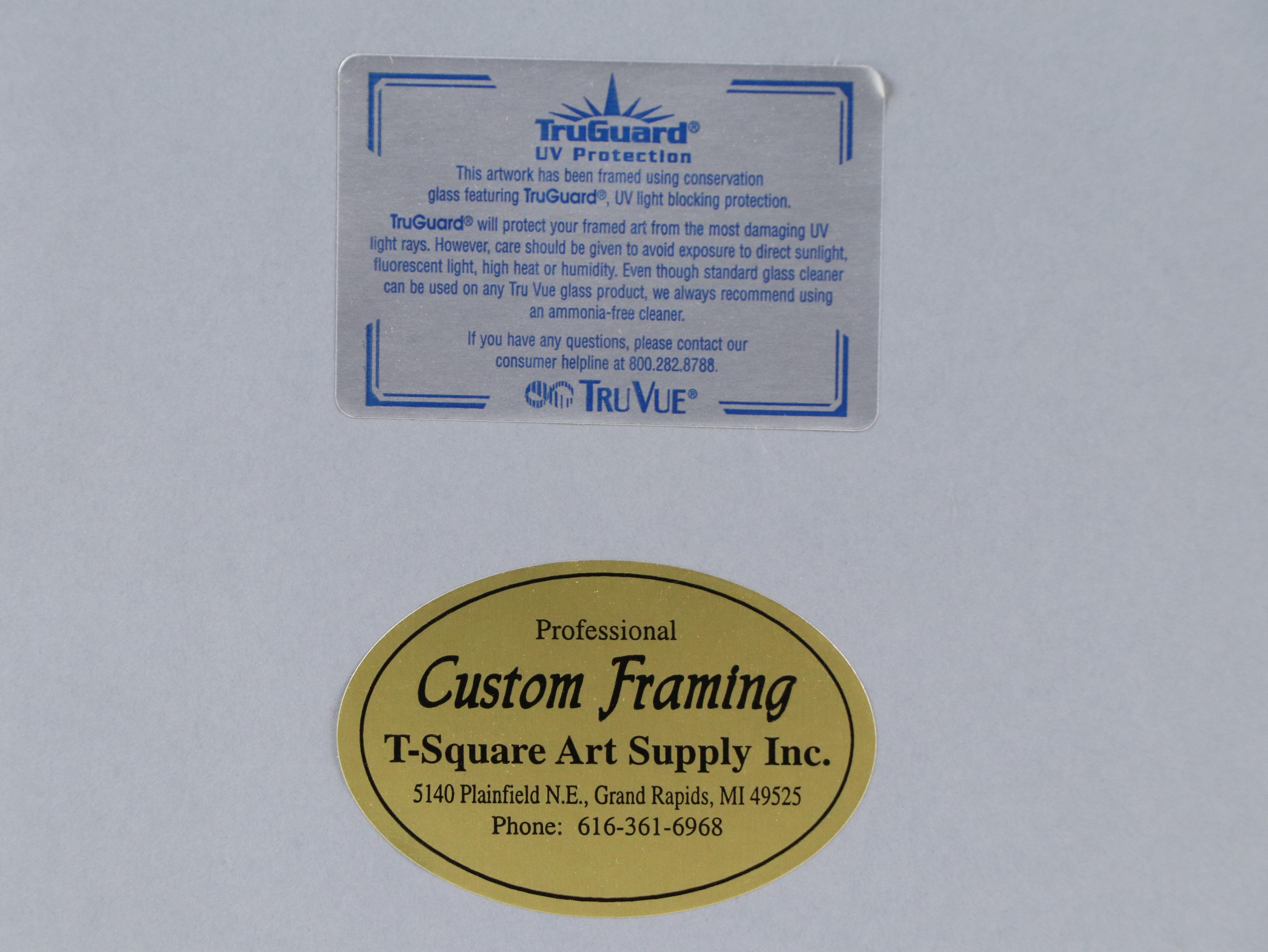 Titanic Survivor Signed Ken Marschall Offset Lithograph "Au Revoir to the..."