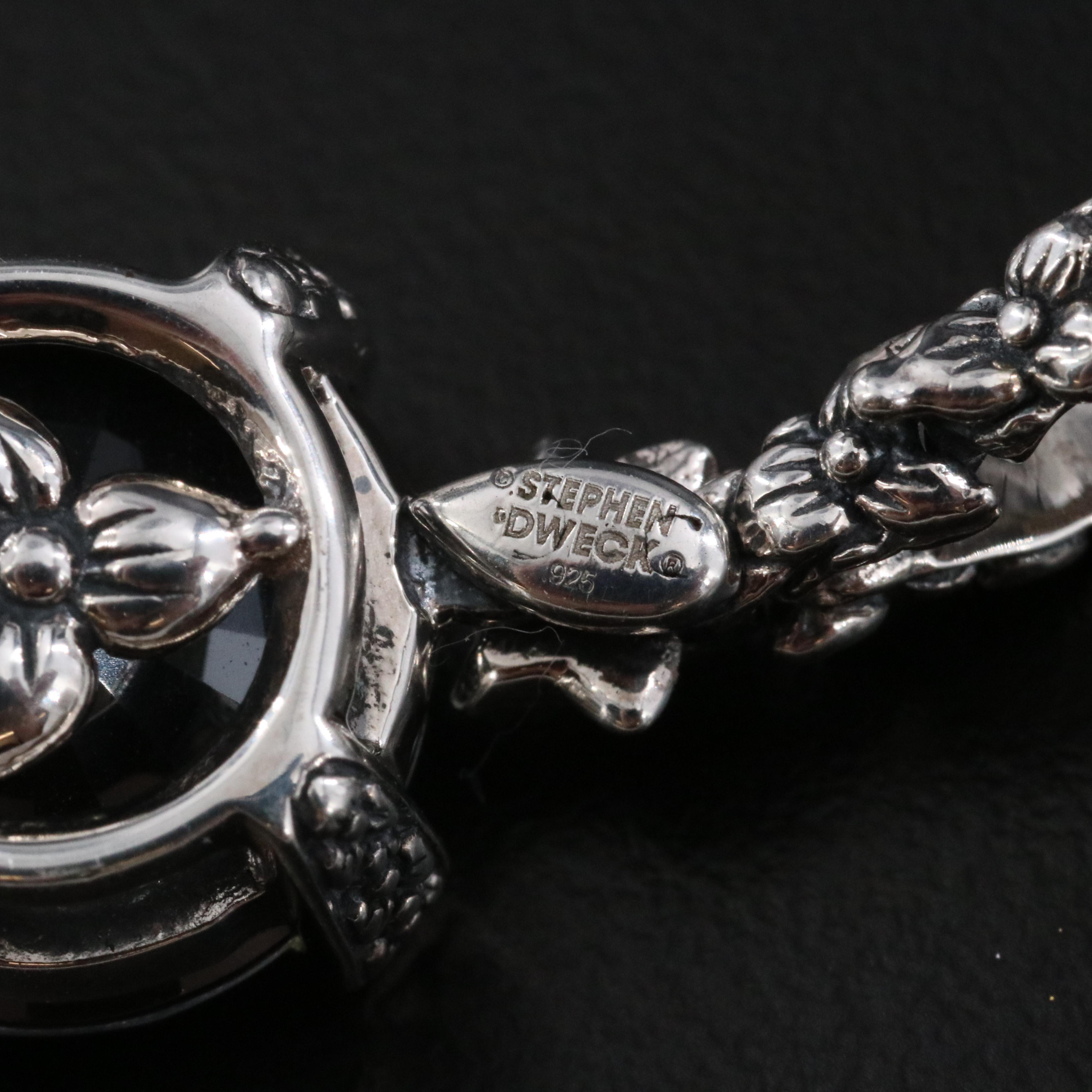 Stephen Dweck "Garden of Stephen" Quartz, Mother-of-Pearl & Hematite Necklace