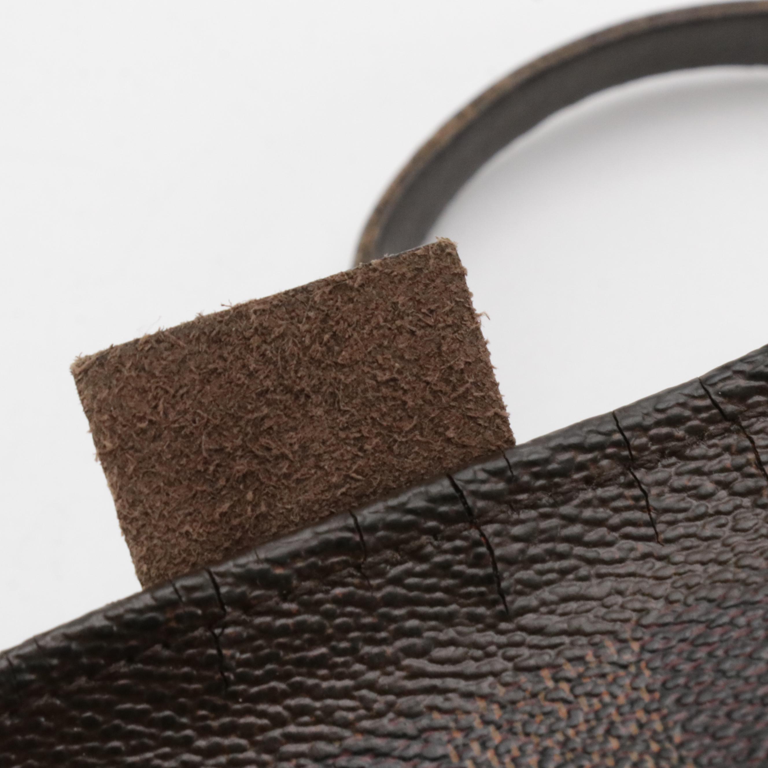 Louis Vuitton Trousse Accessoires Pochette Bag in Damier Ebene Canvas