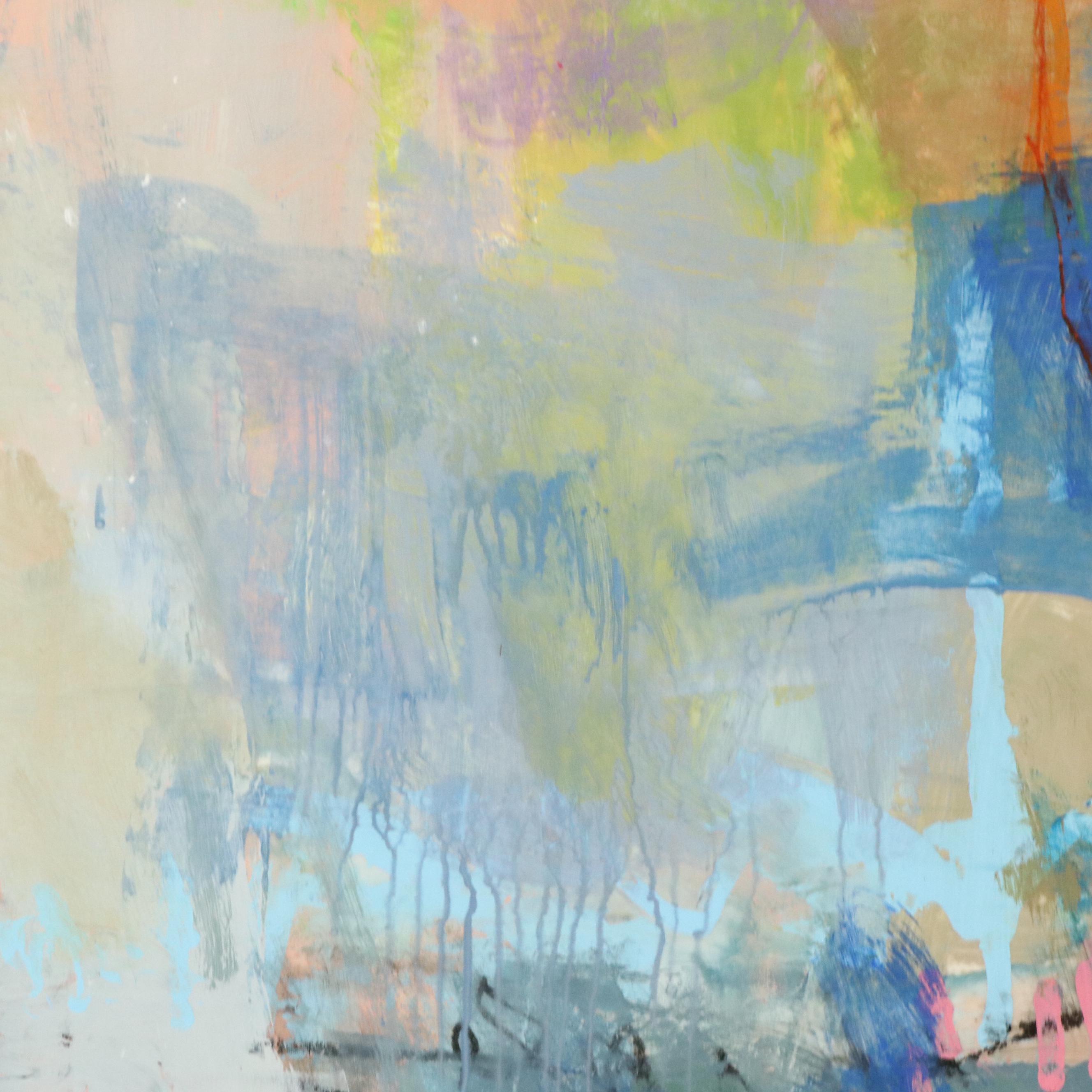 Ursula Brenner Abstract Mixed Media Painting