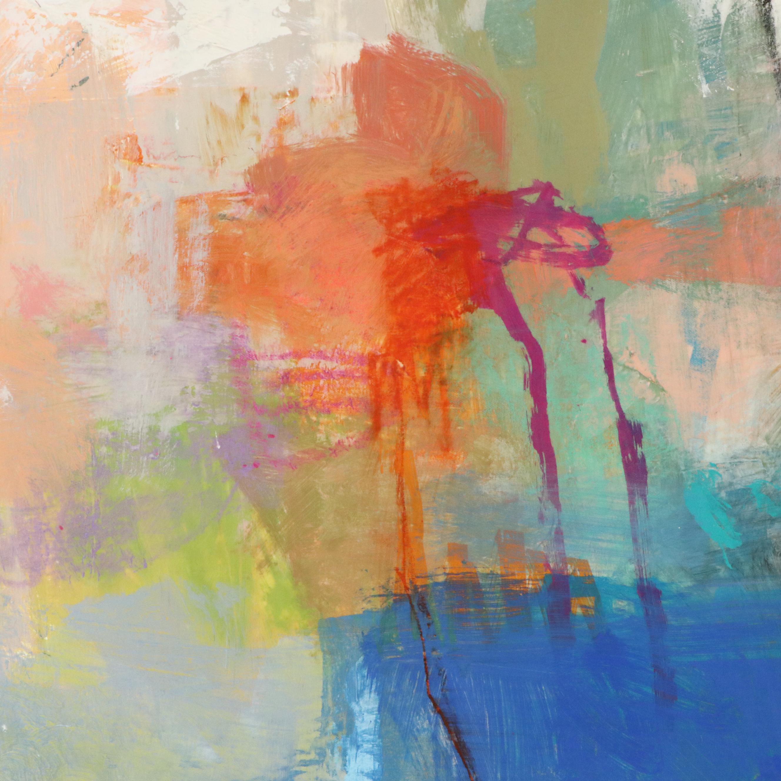 Ursula Brenner Abstract Mixed Media Painting