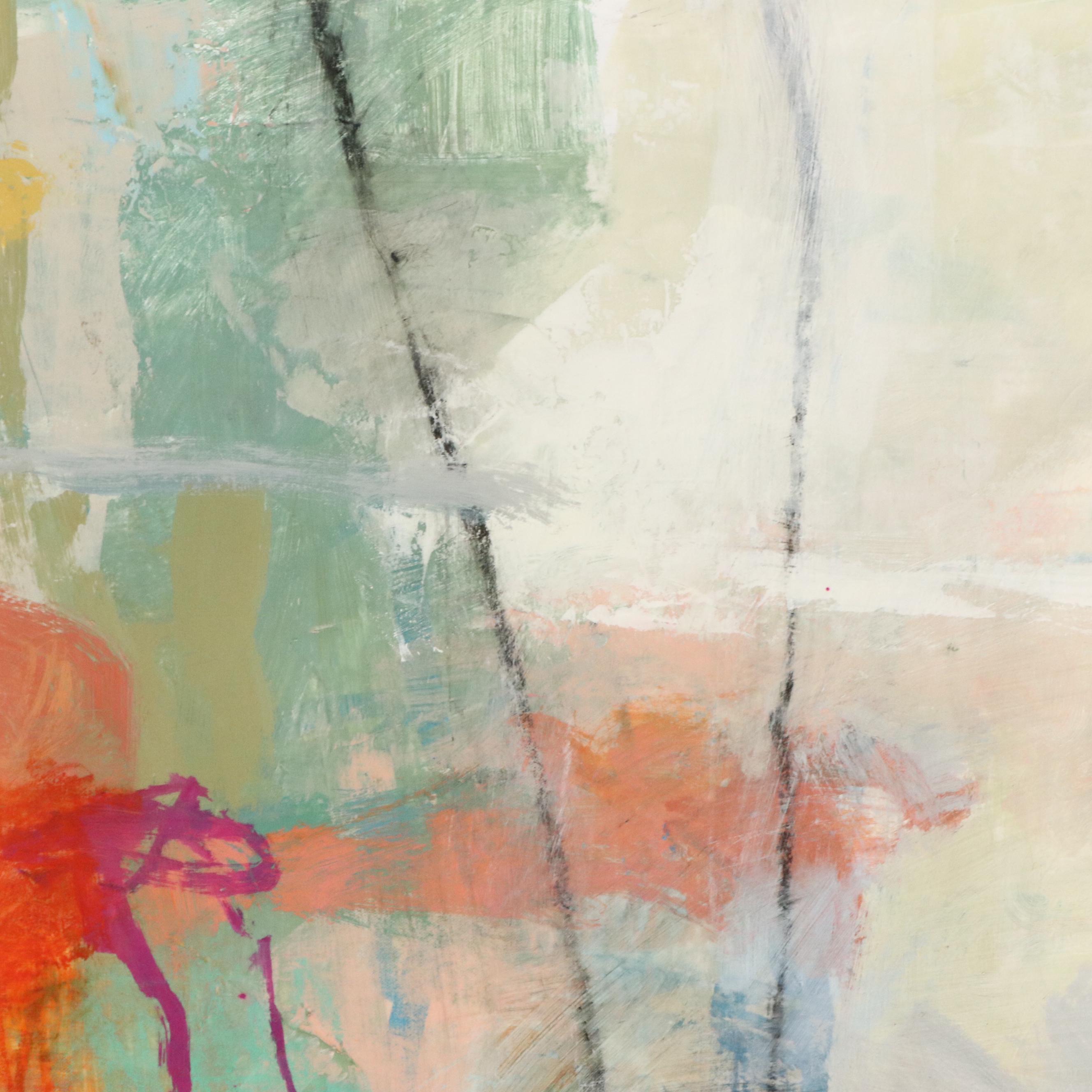 Ursula Brenner Abstract Mixed Media Painting