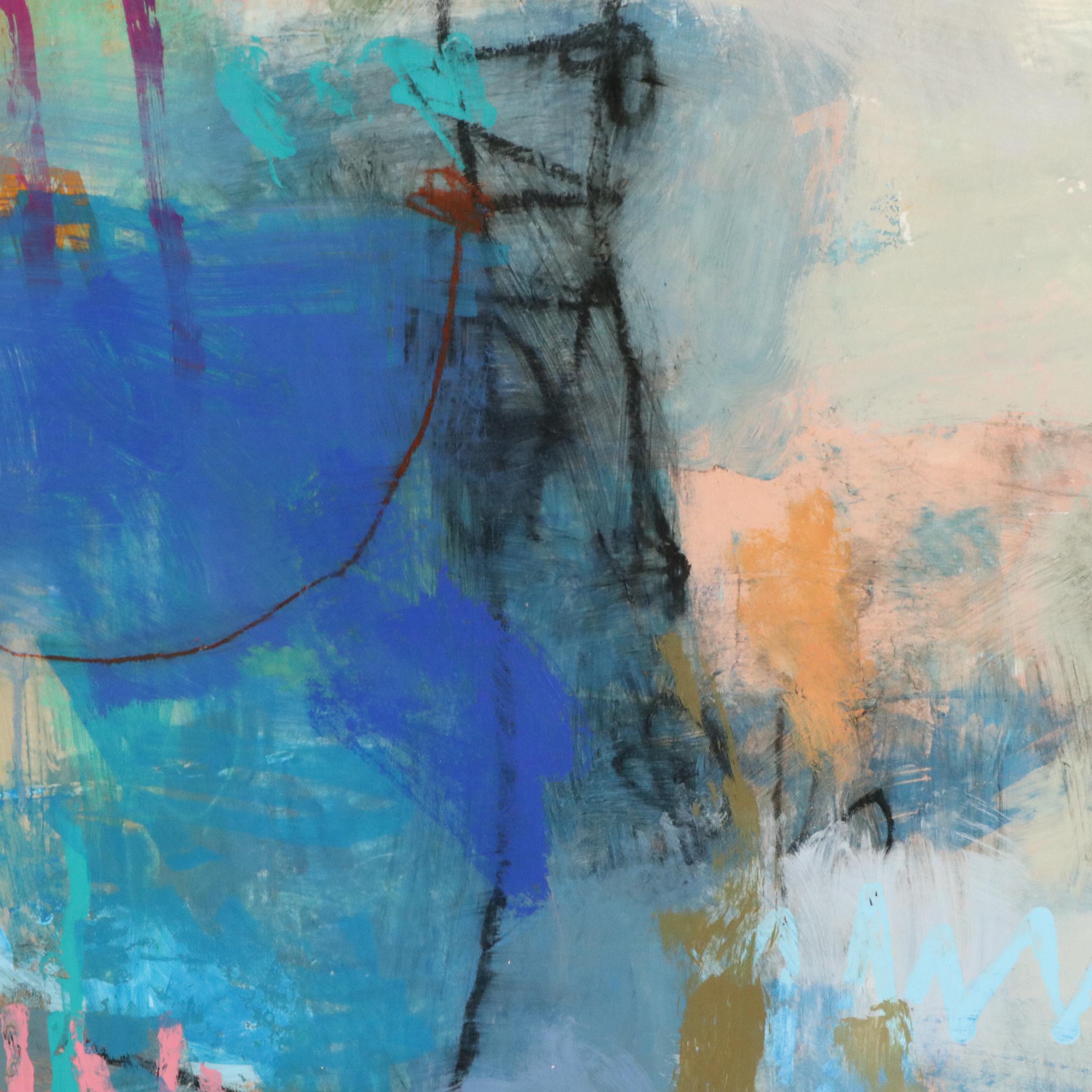 Ursula Brenner Abstract Mixed Media Painting