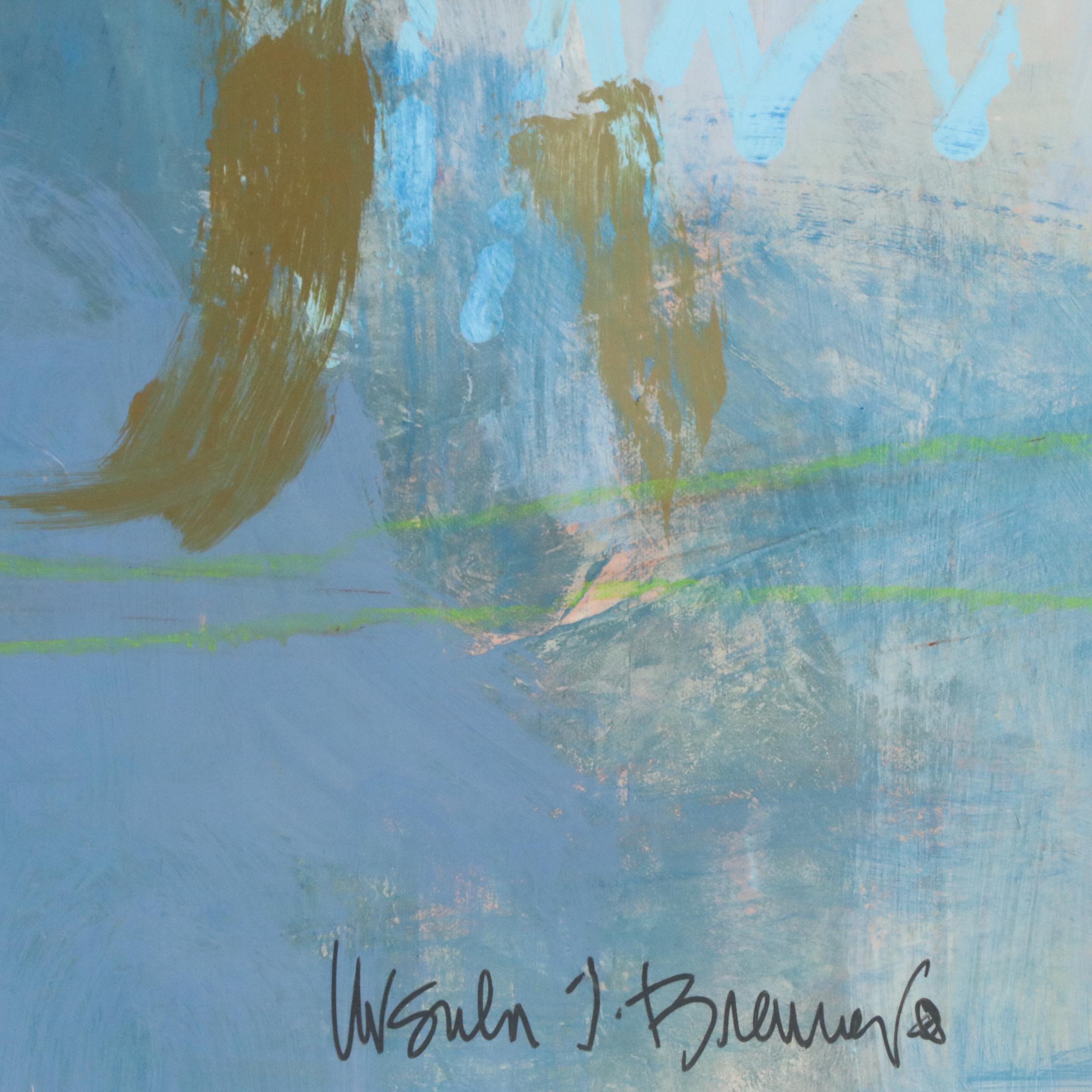 Ursula Brenner Abstract Mixed Media Painting