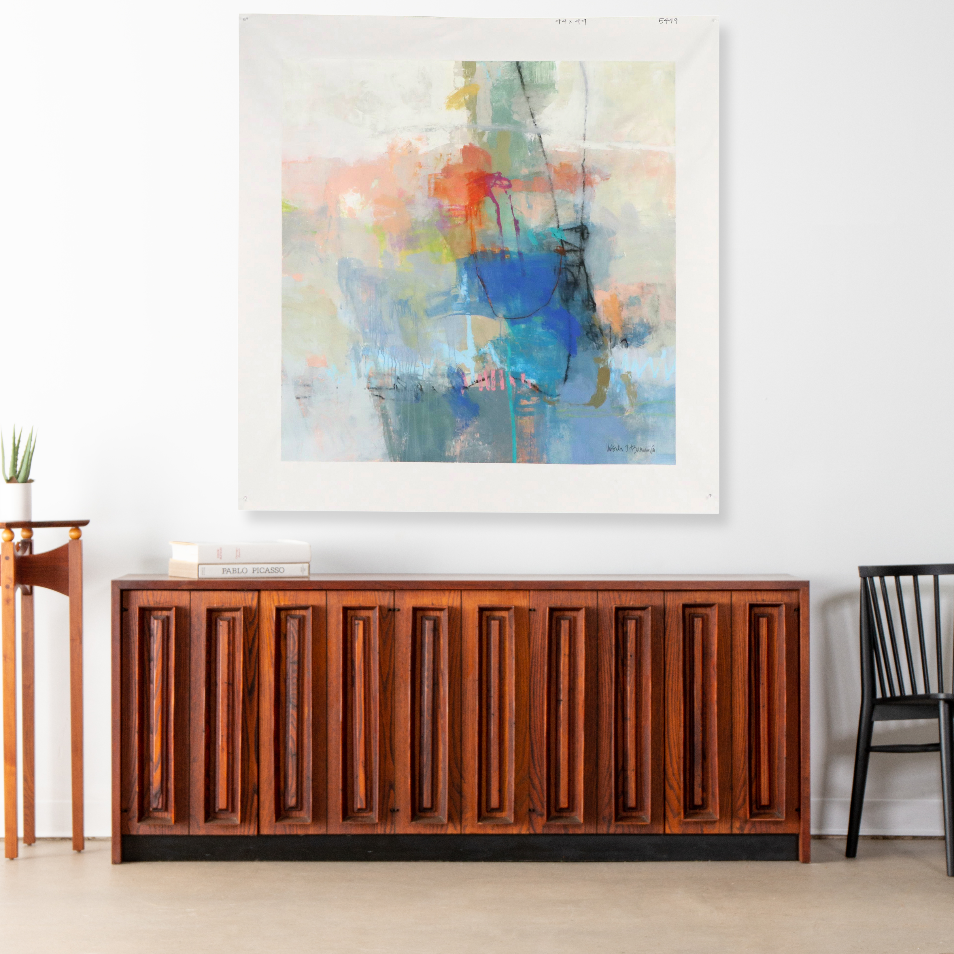 Ursula Brenner Abstract Mixed Media Painting