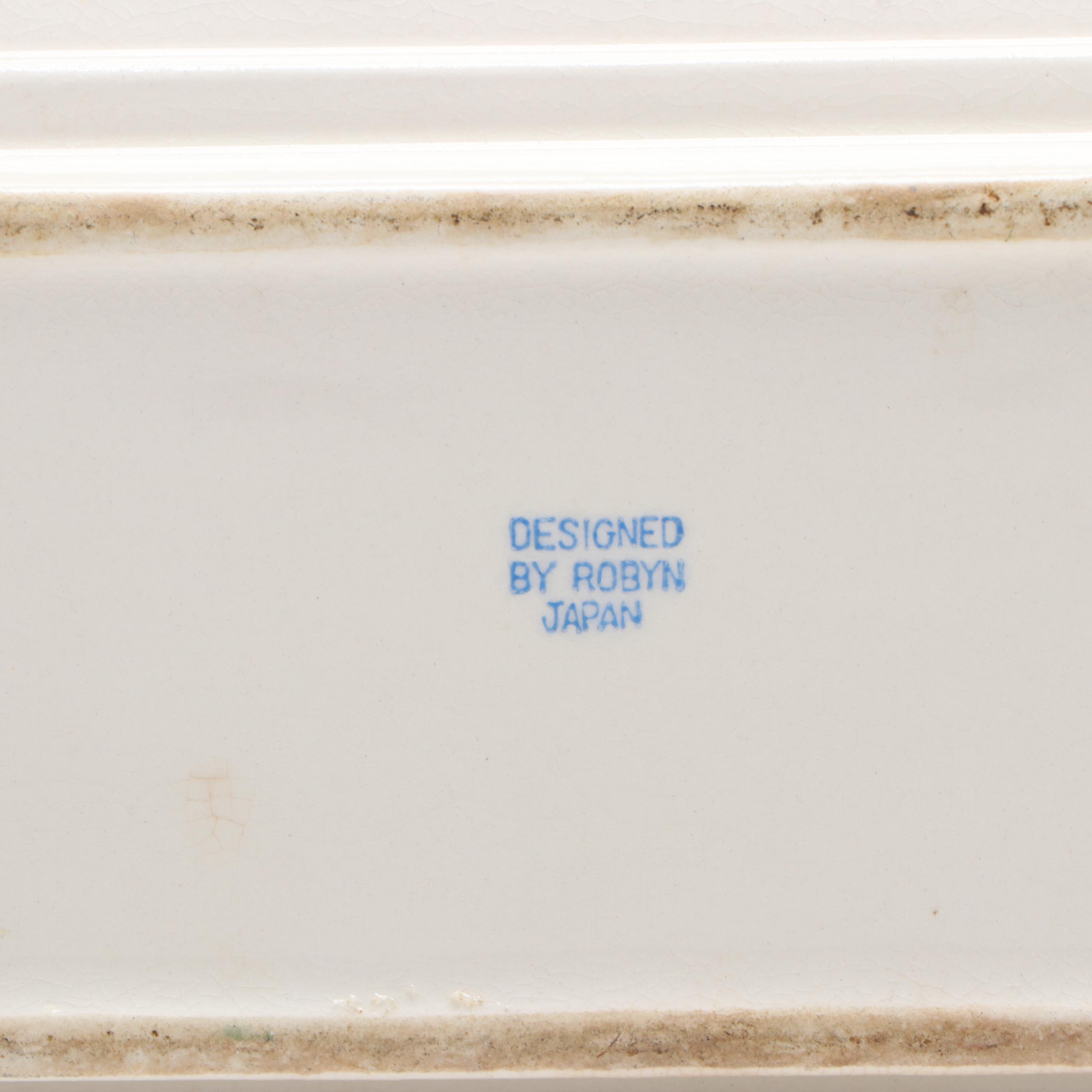 Japanese Ceramic Chefs and Enesco Elf Jars, Mid-20th Century