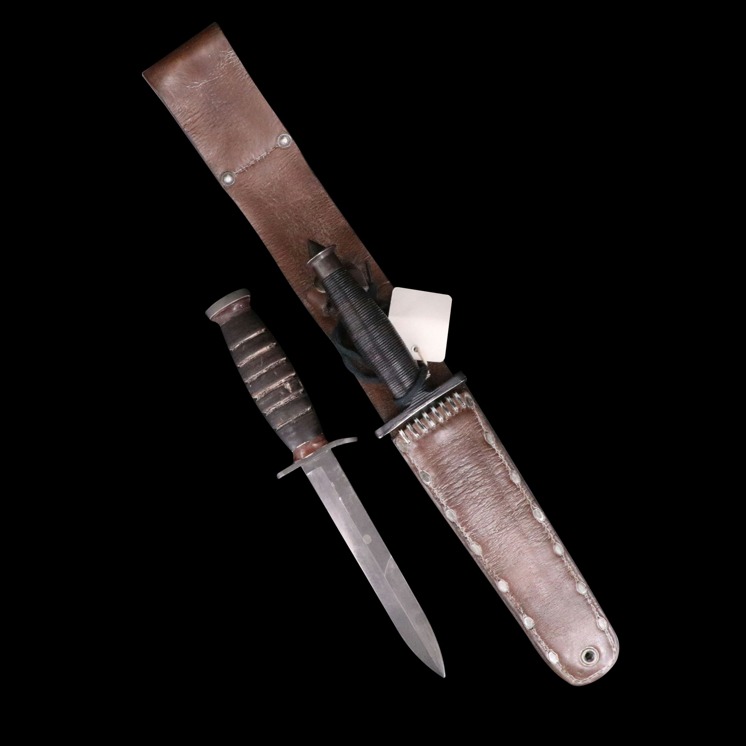 Two U.S. Fighting Knives: M3 and Case Stiletto