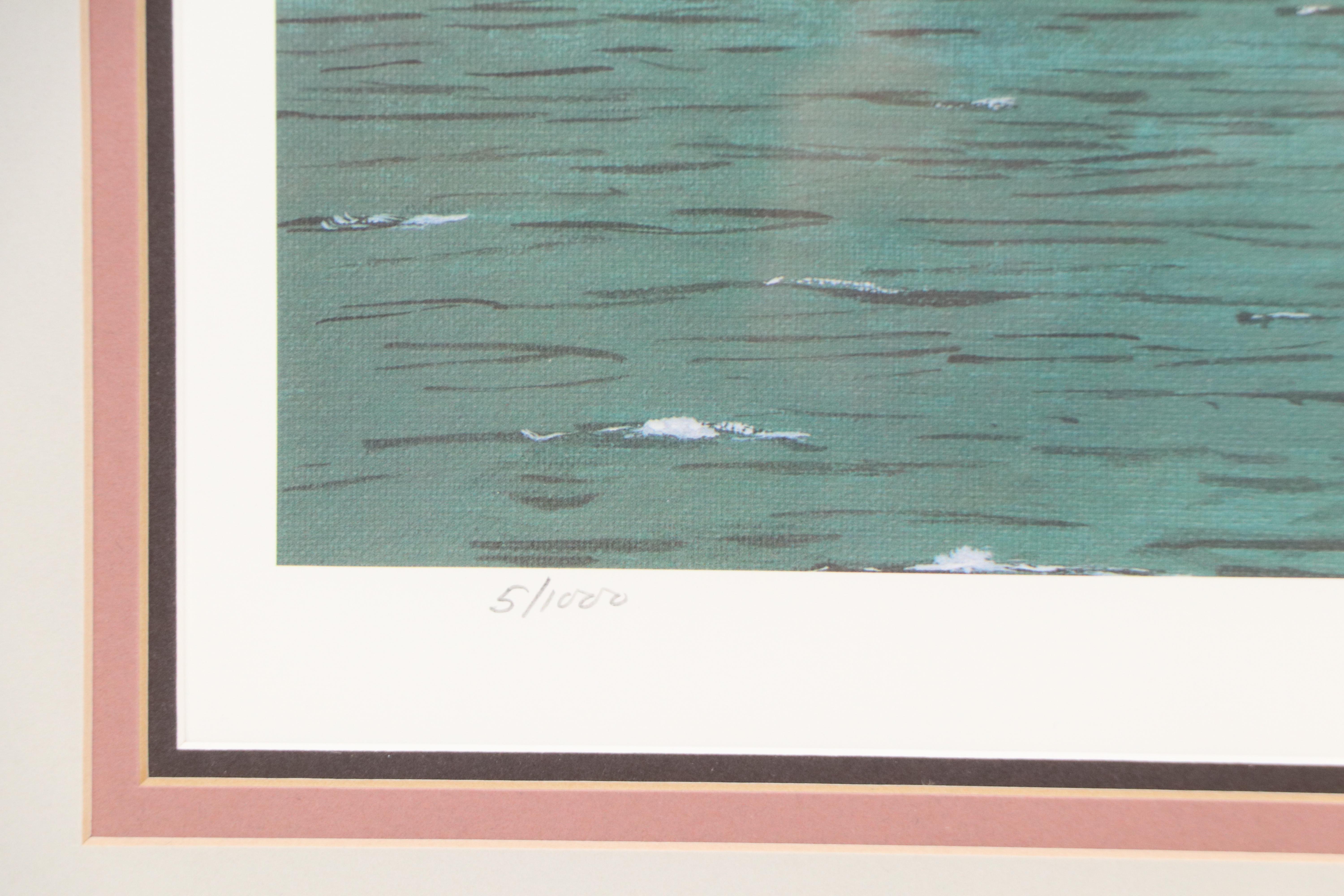 James Clary Offset Lithograph With Graphite Remarque "Stewart J. Cort"