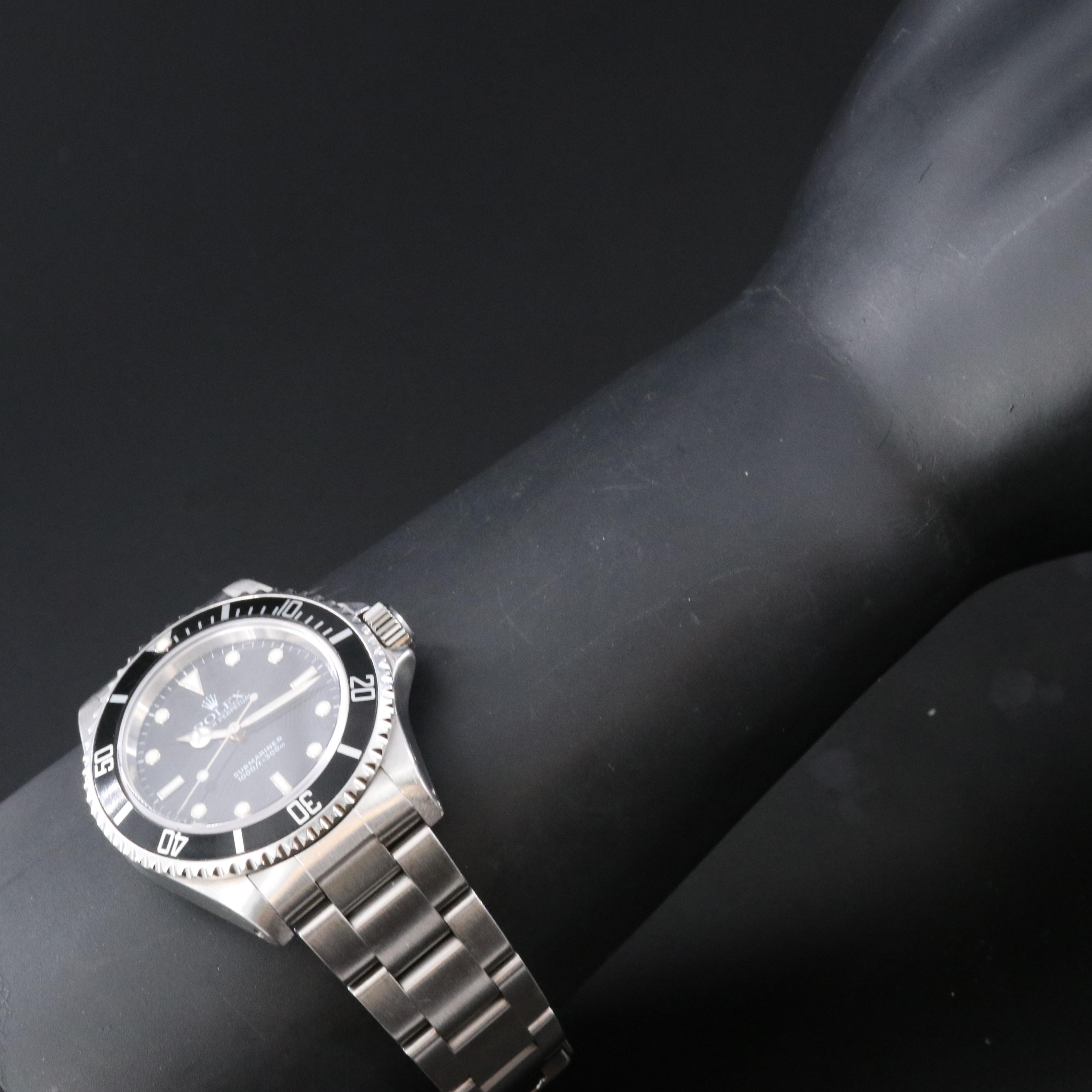 1999 Rolex Submariner No Date Watch