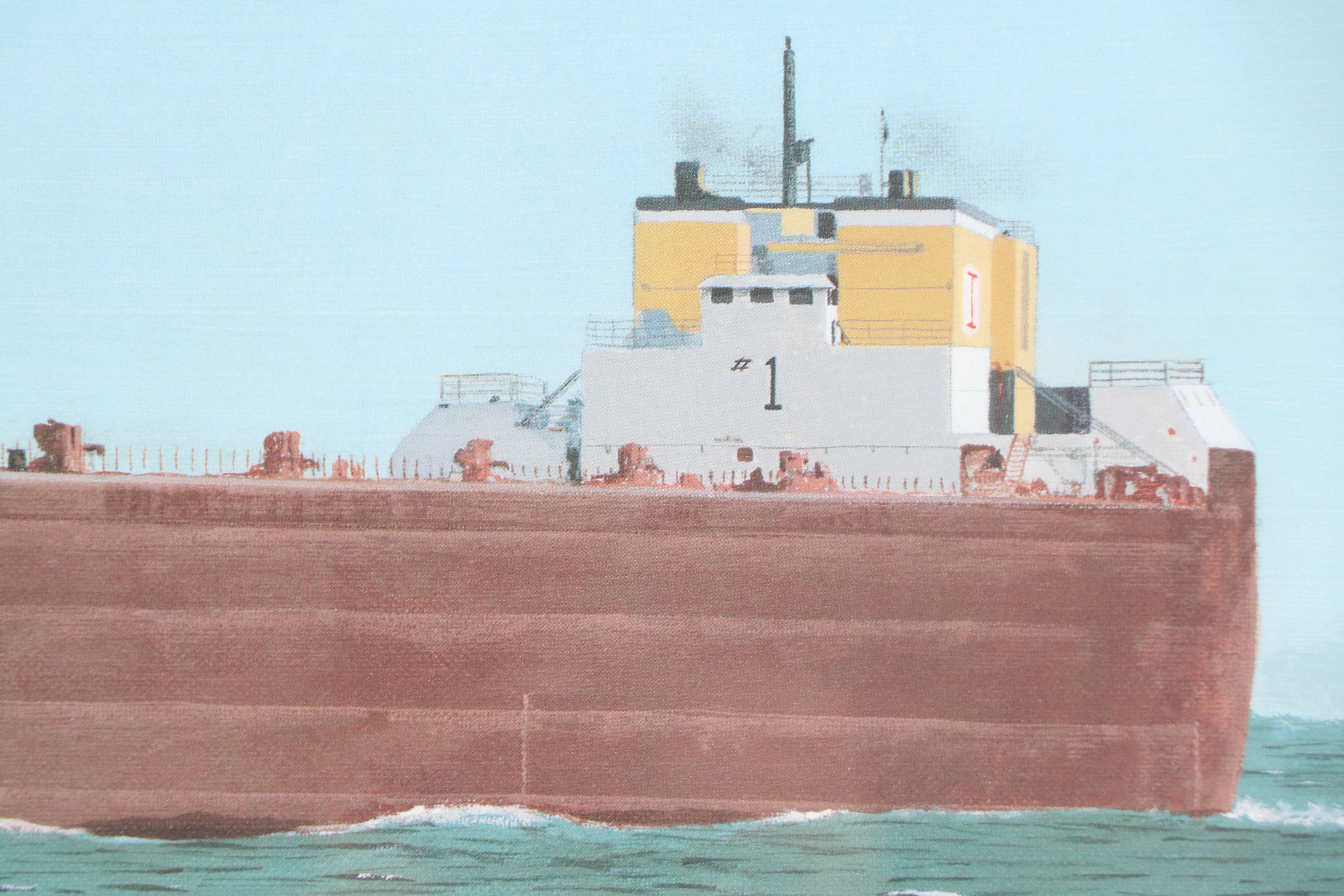 James Clary Offset Lithograph With Graphite Remarque "Stewart J. Cort"