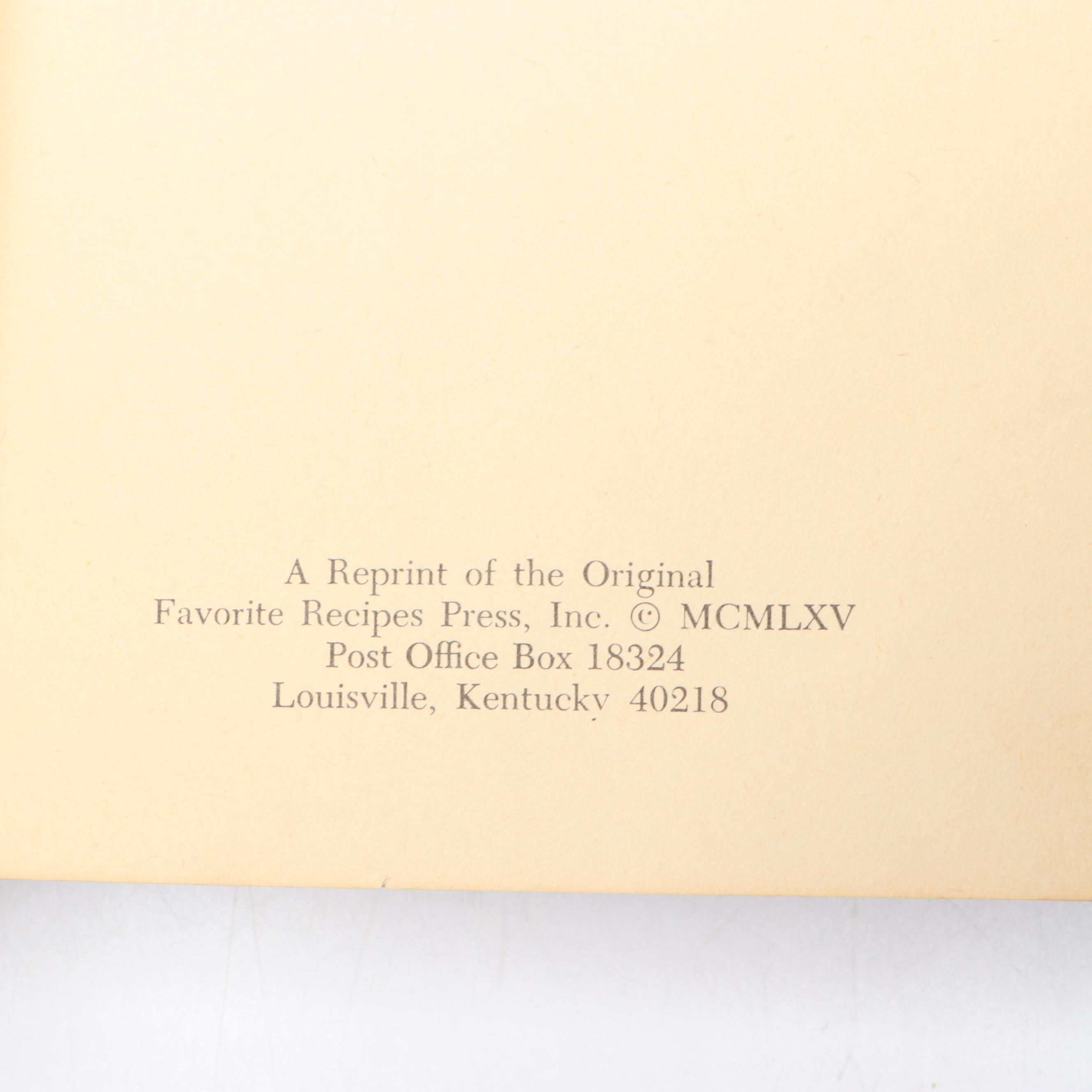 Facsimile Edition "Housekeeping in Old Virginia" by Marion Cabell Tyree, 1965