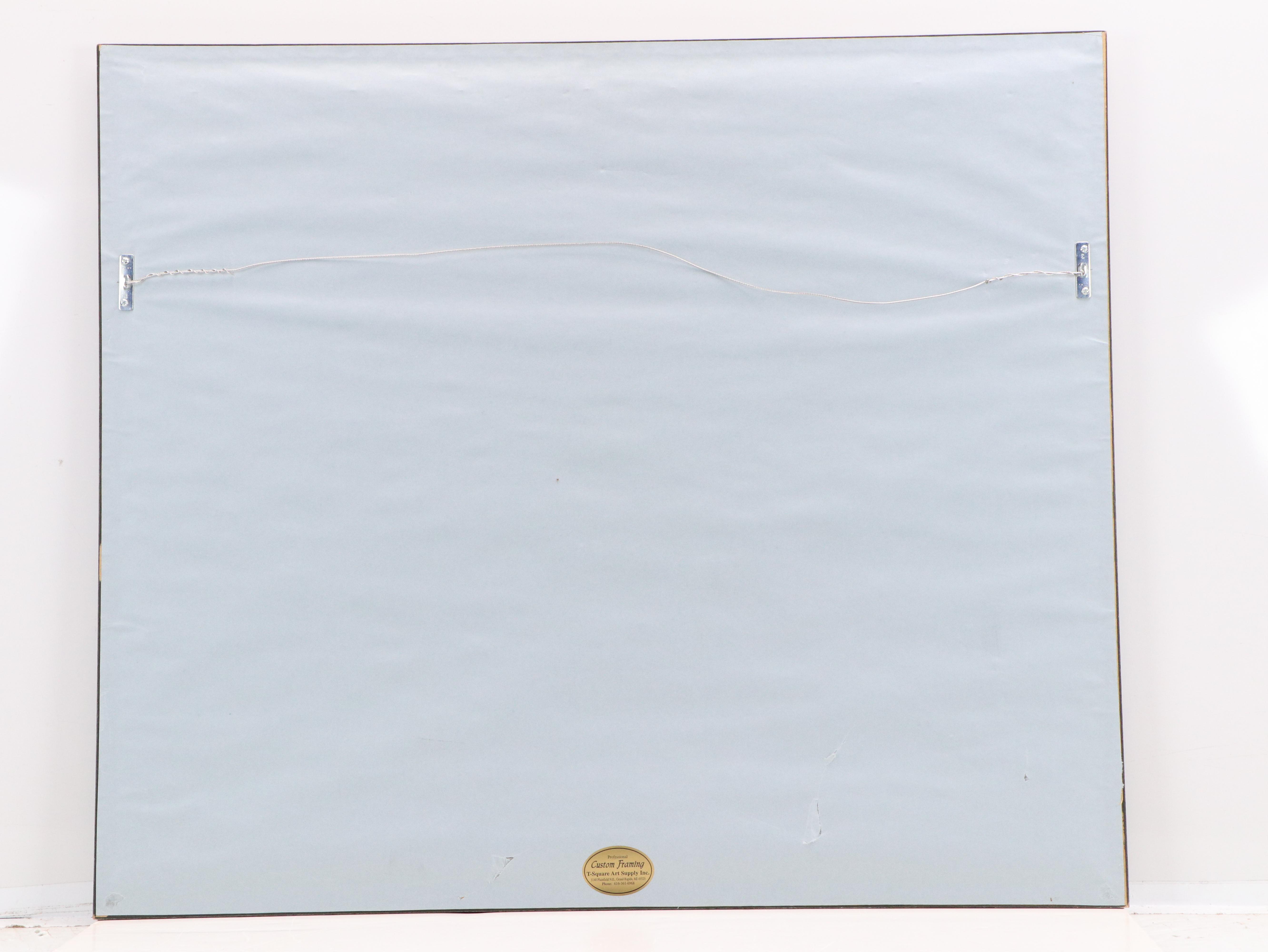 James Clary Offset Lithograph "S.S. South American," 1976