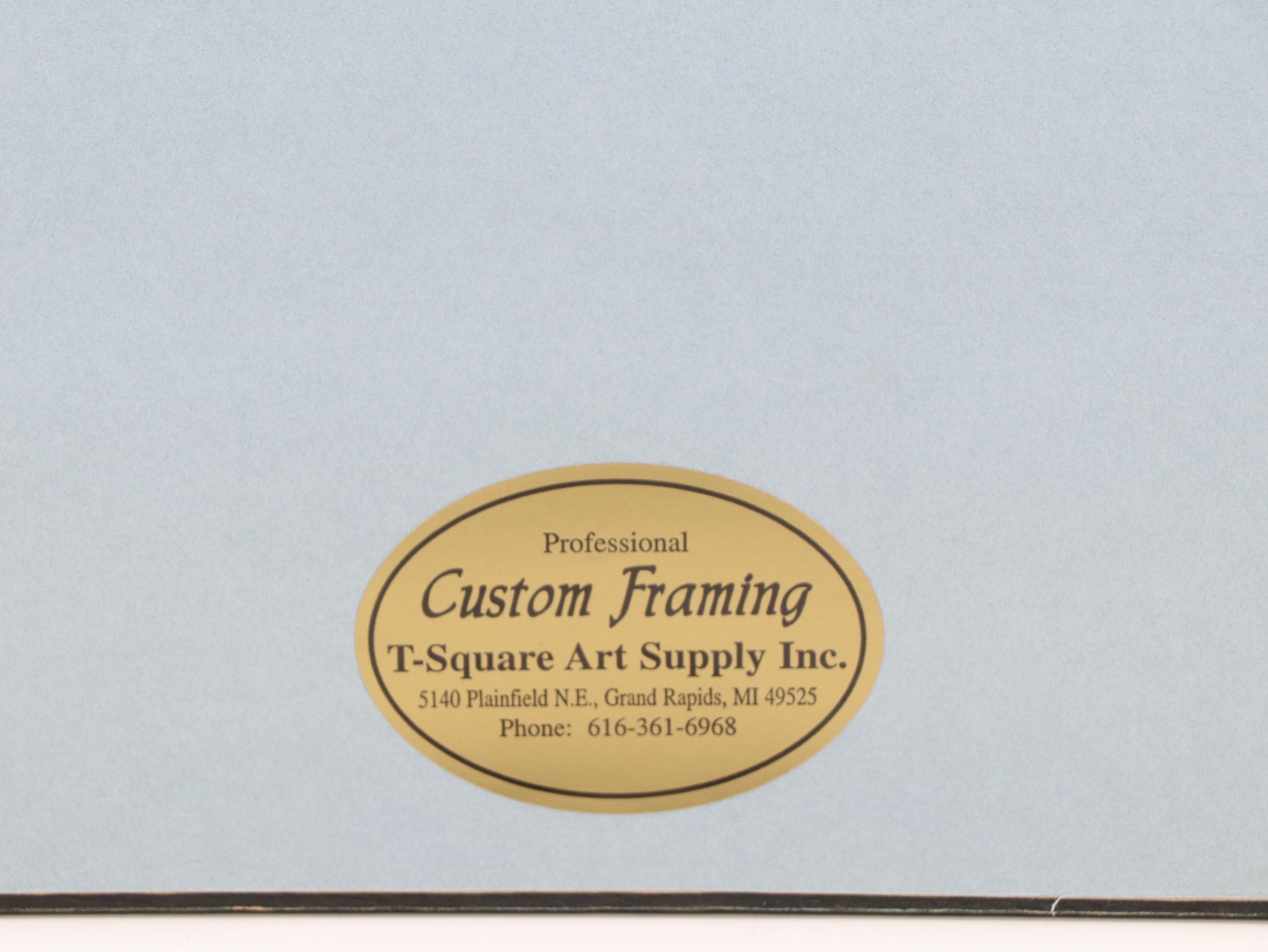 James Clary Offset Lithograph "S.S. South American," 1976