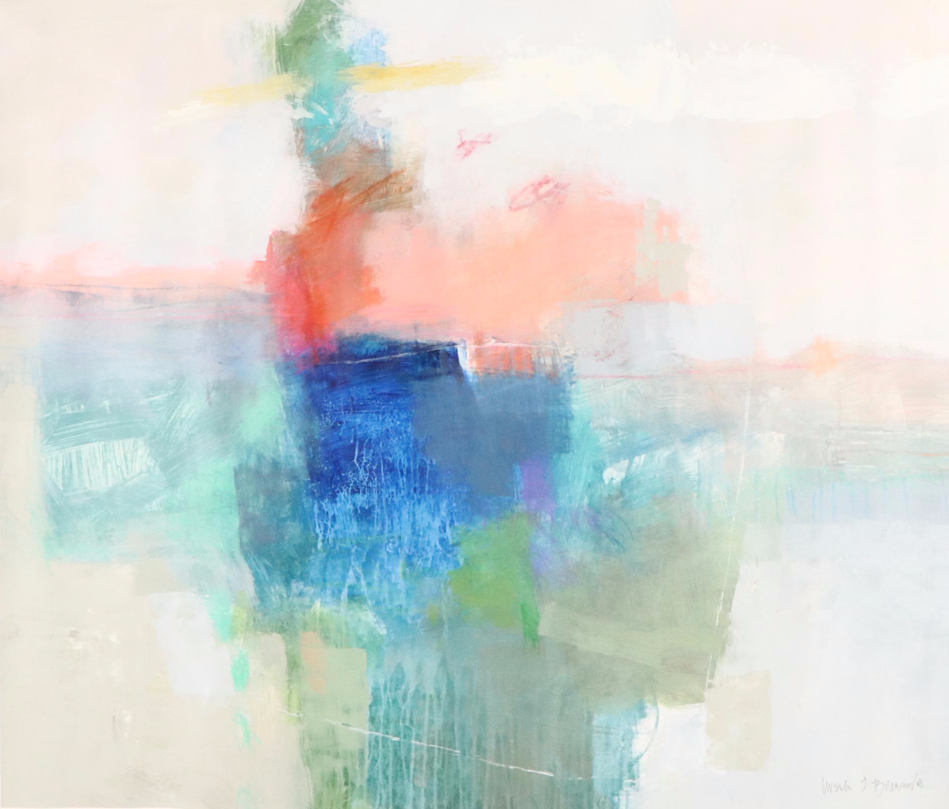 Ursula Brenner Abstract Mixed Media Painting