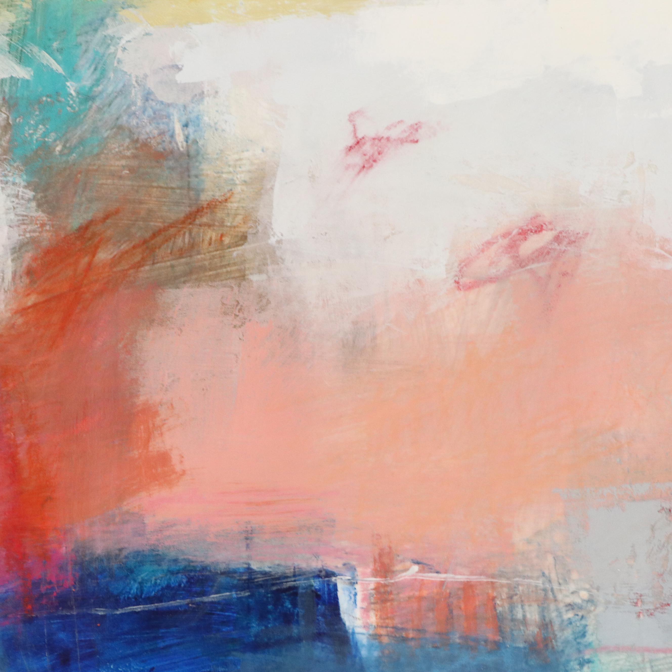 Ursula Brenner Abstract Mixed Media Painting