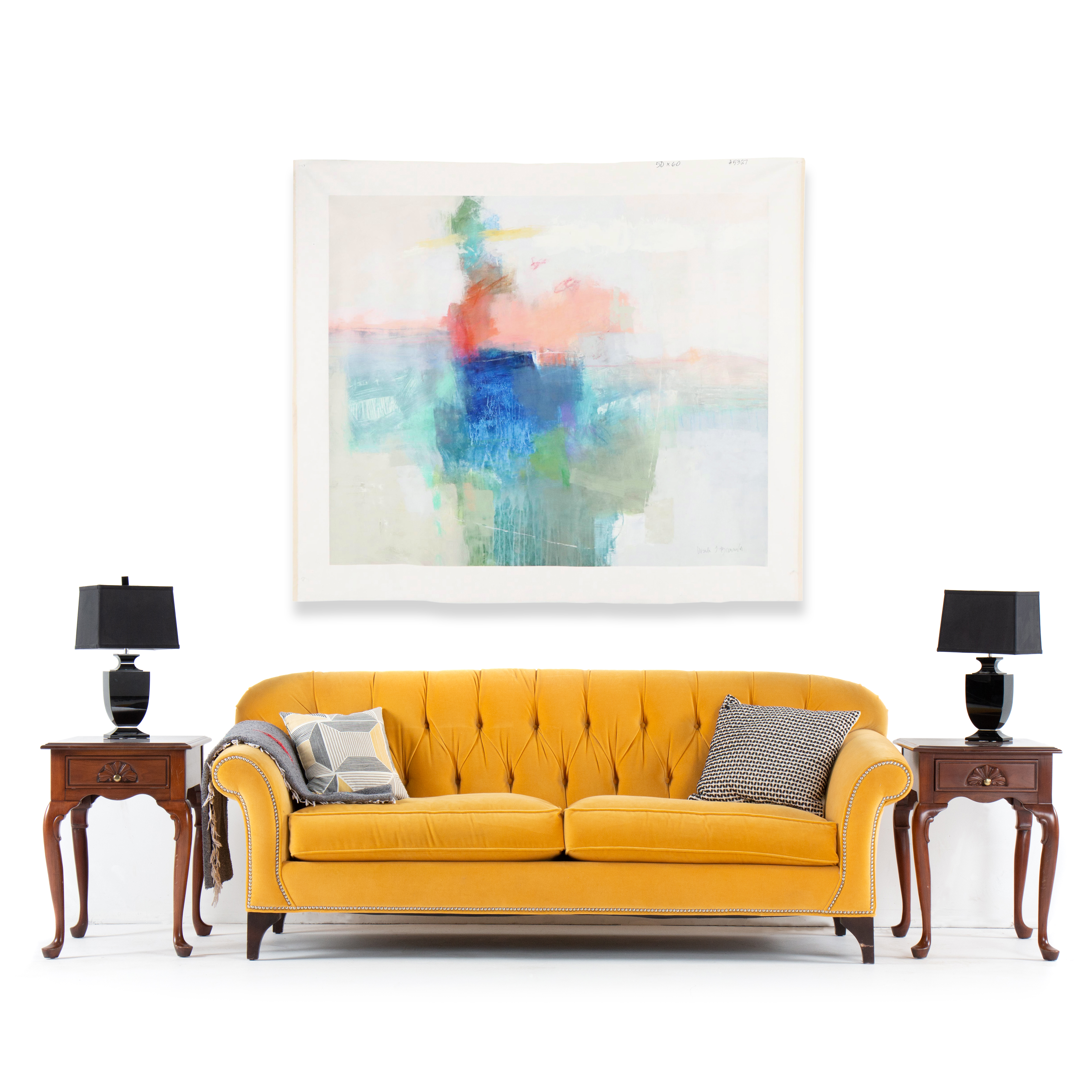 Ursula Brenner Abstract Mixed Media Painting