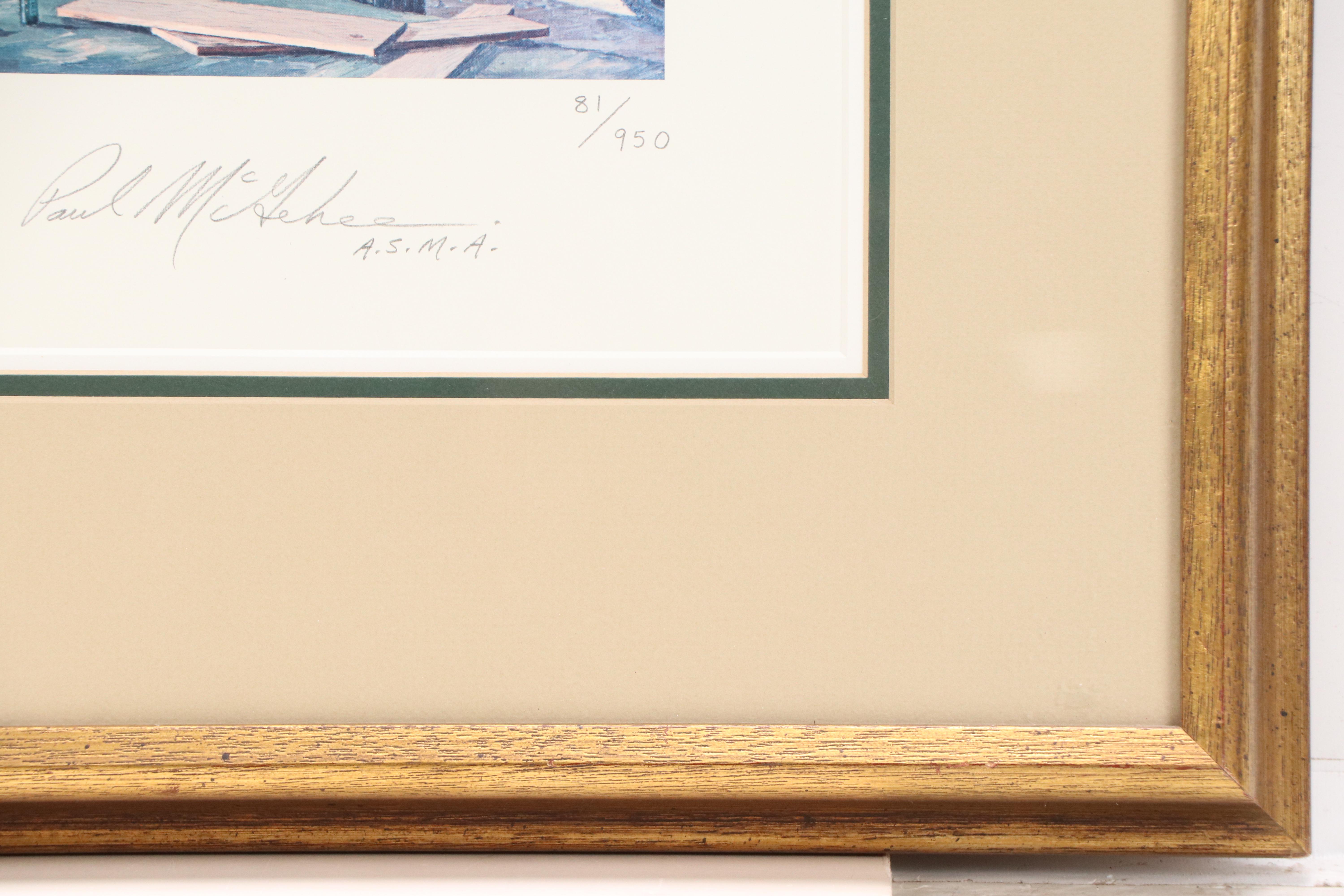 Paul McGehee Offset Lithograph "Baltimore," Circa 1980