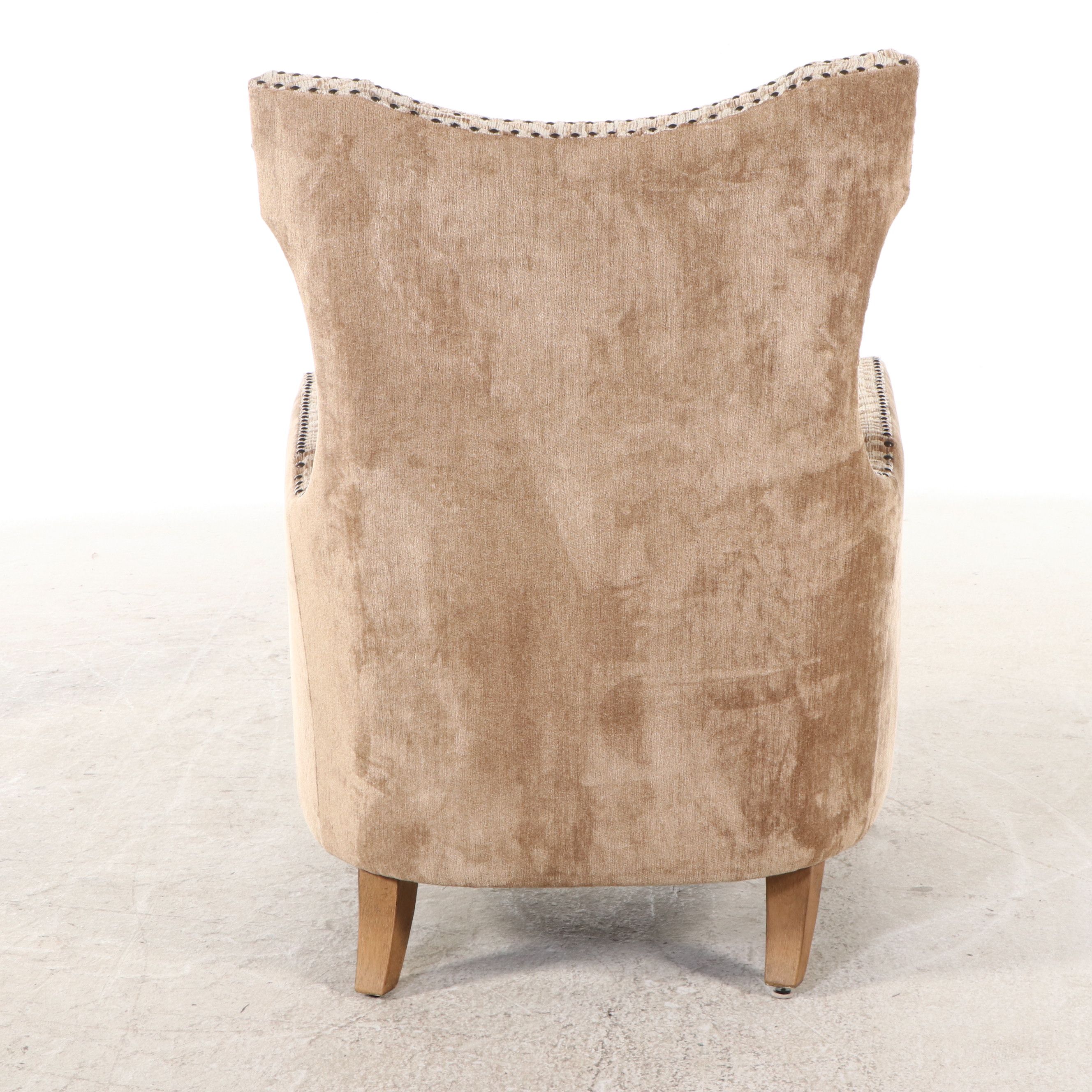 Pair of Uttermost "Kiango Animal" Print Armchairs