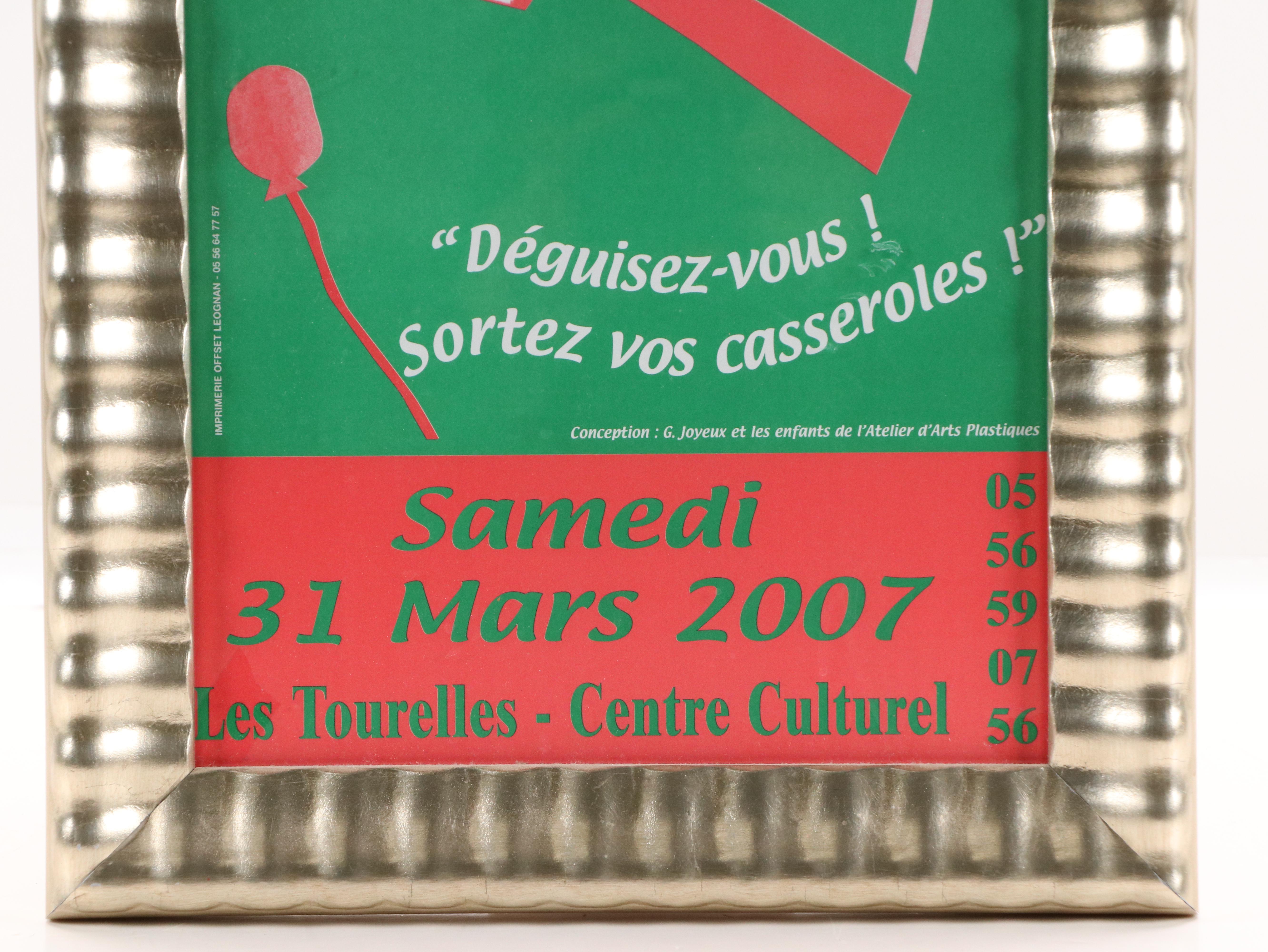 Serigraph Poster "Cannaval de Pauillac," 2007