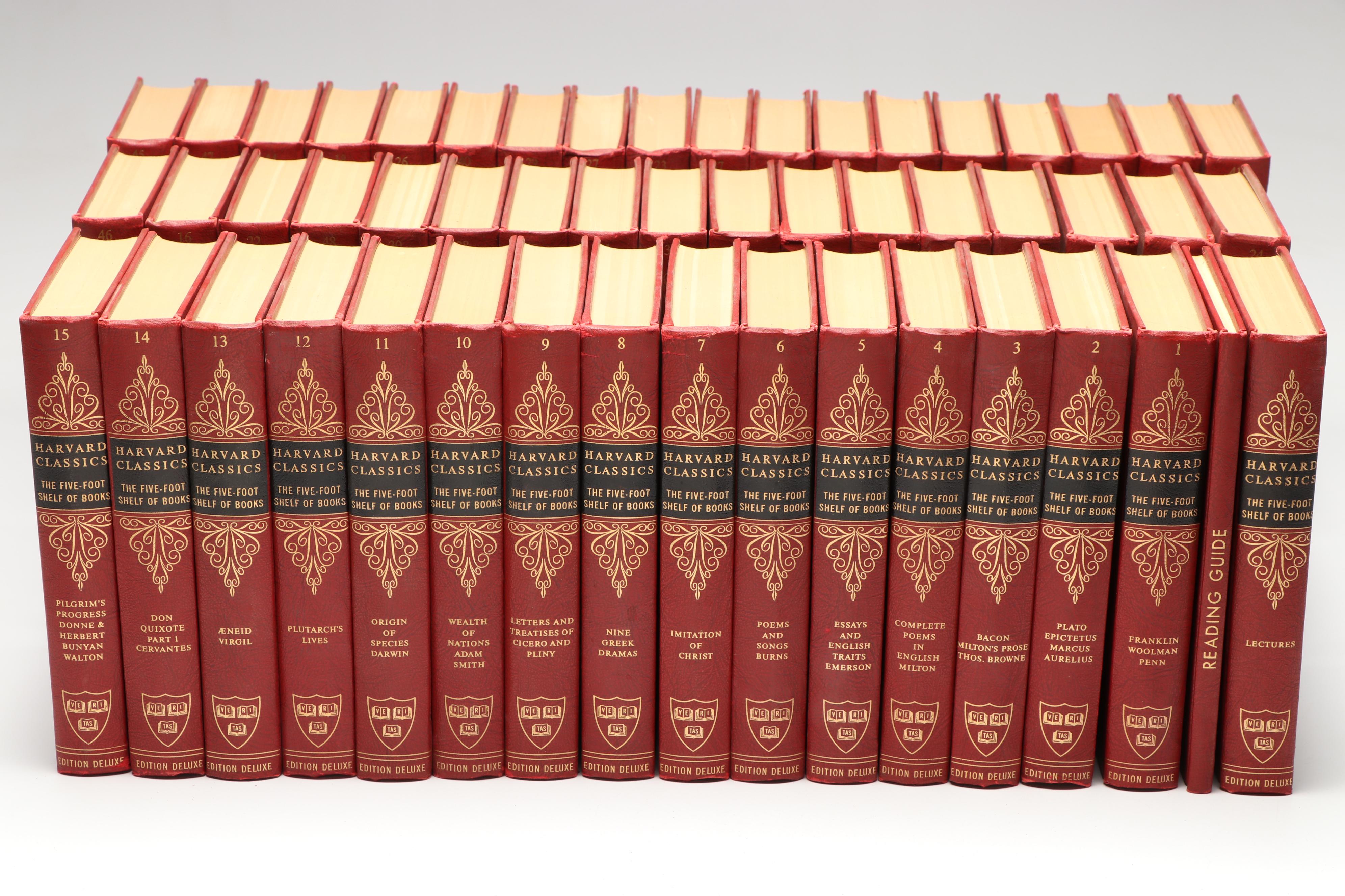 "Harvard Classics, The Five-Foot Shelf of Books" Complete Set