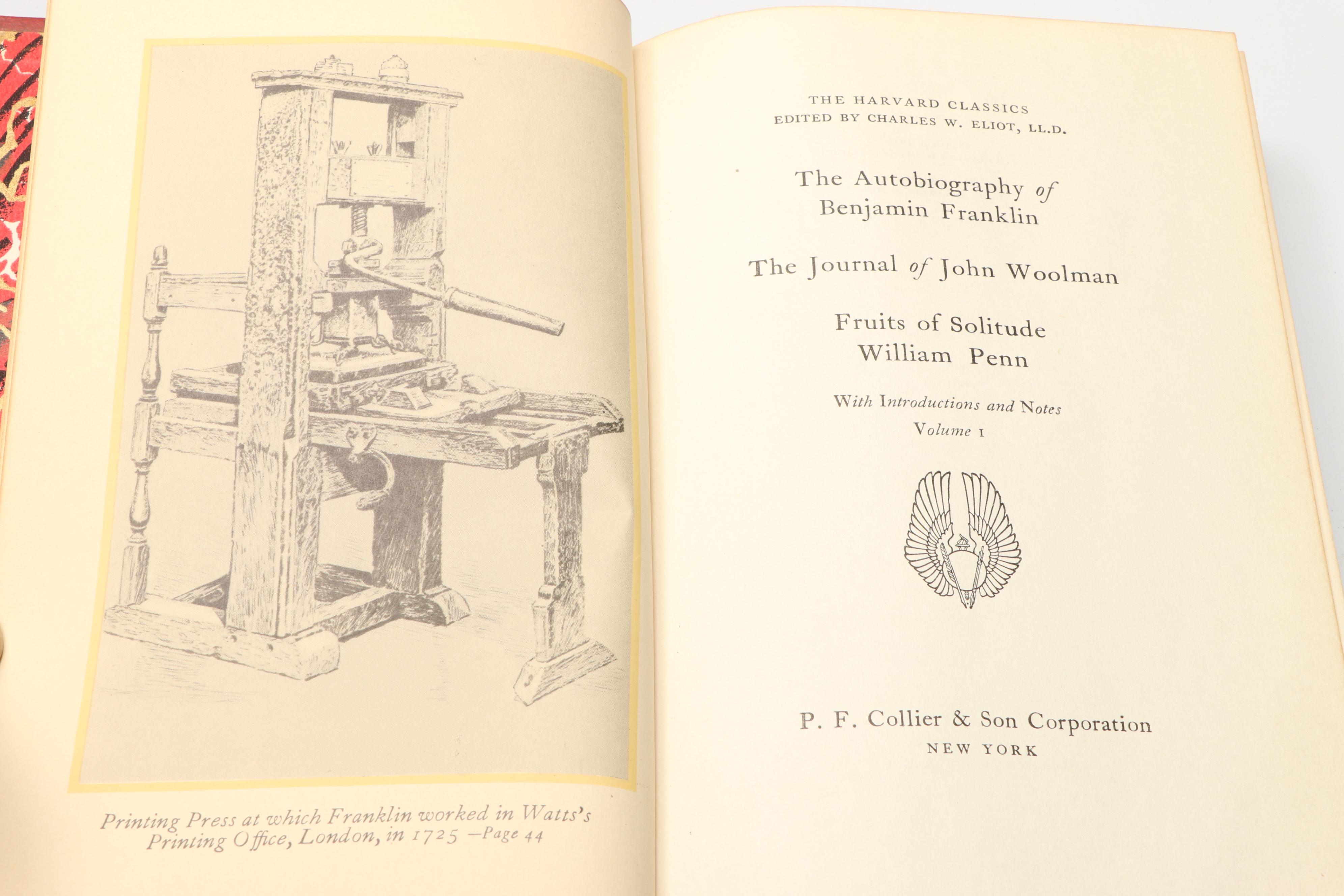 "Harvard Classics, The Five-Foot Shelf of Books" Complete Set