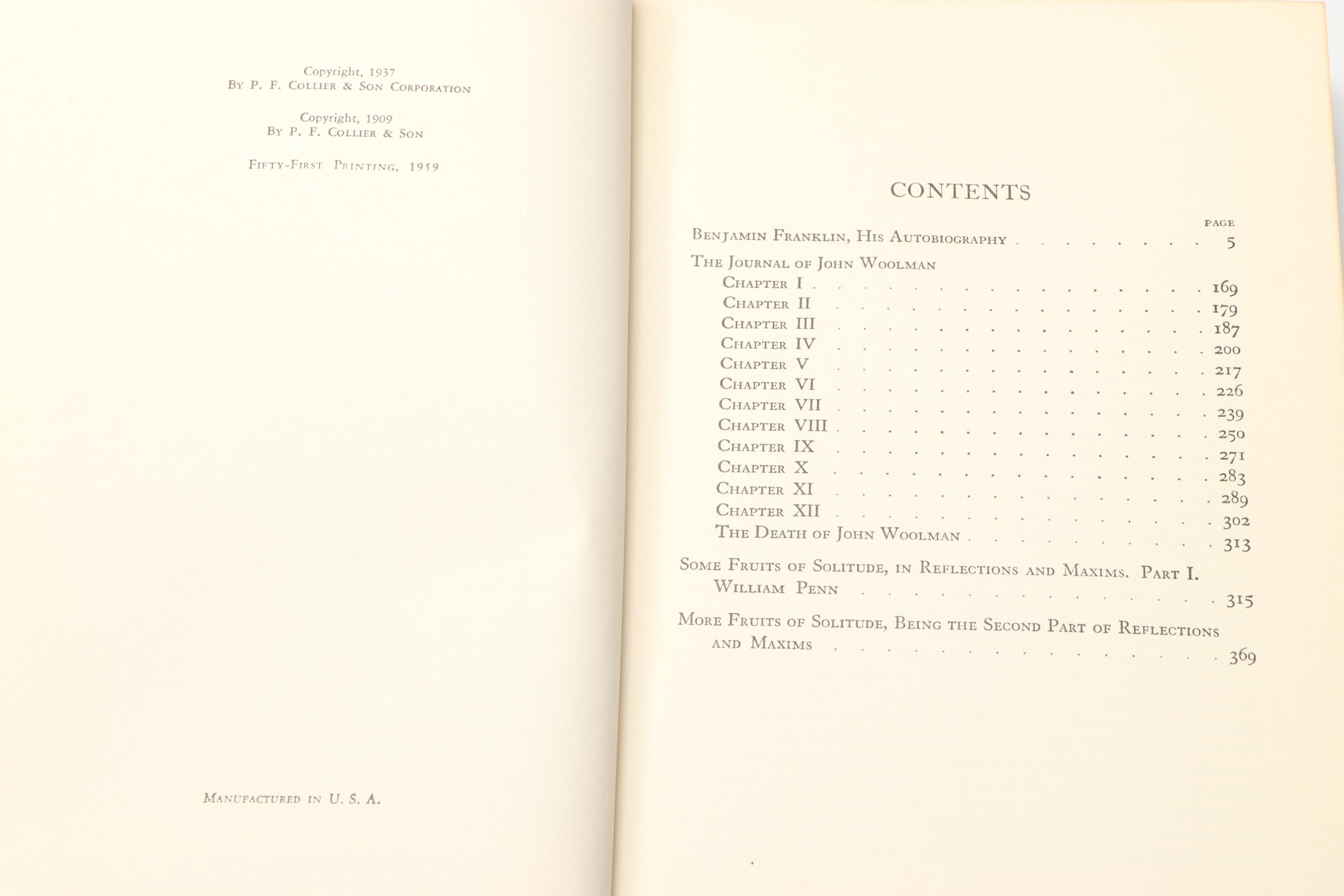 "Harvard Classics, The Five-Foot Shelf of Books" Complete Set
