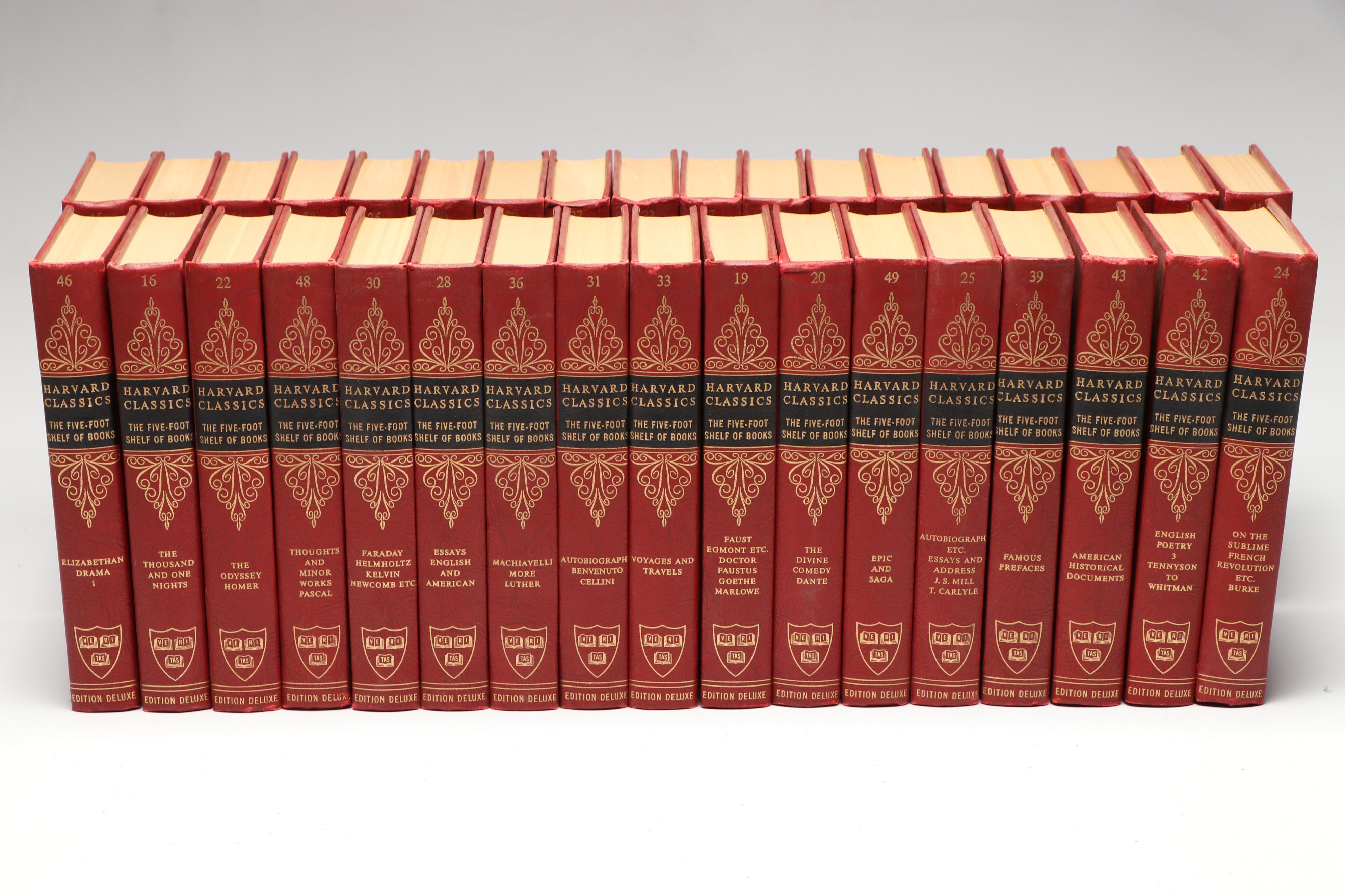 "Harvard Classics, The Five-Foot Shelf of Books" Complete Set