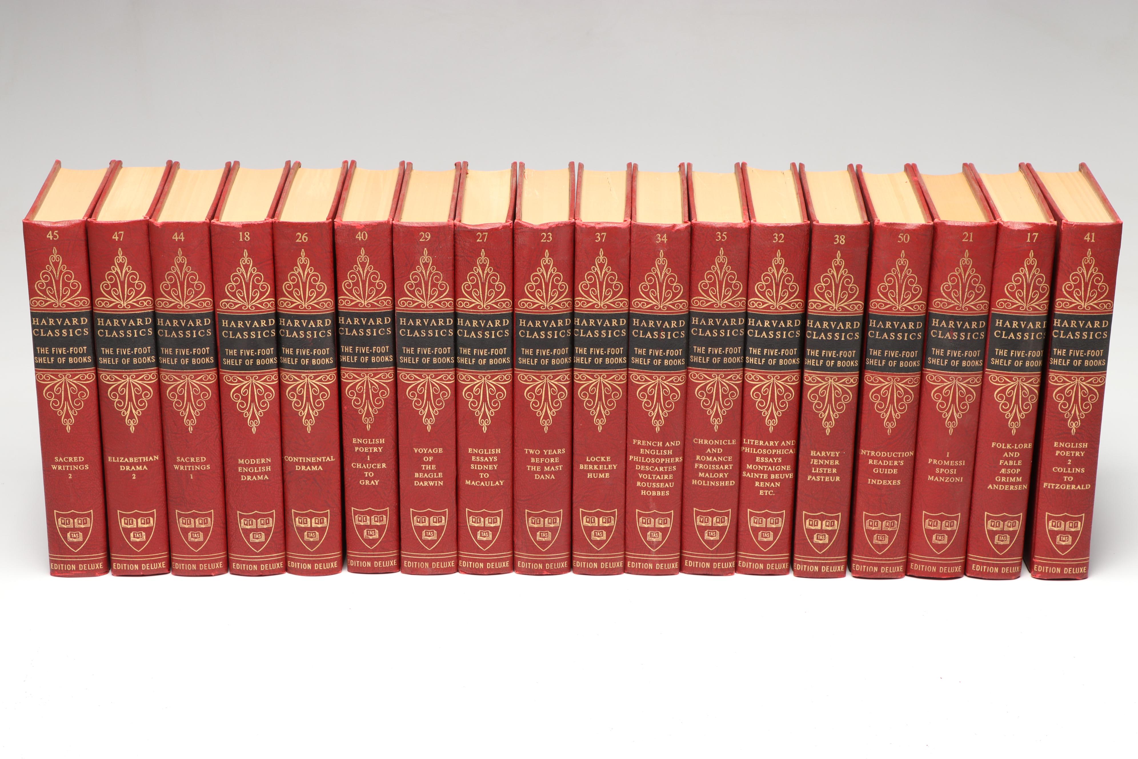 "Harvard Classics, The Five-Foot Shelf of Books" Complete Set