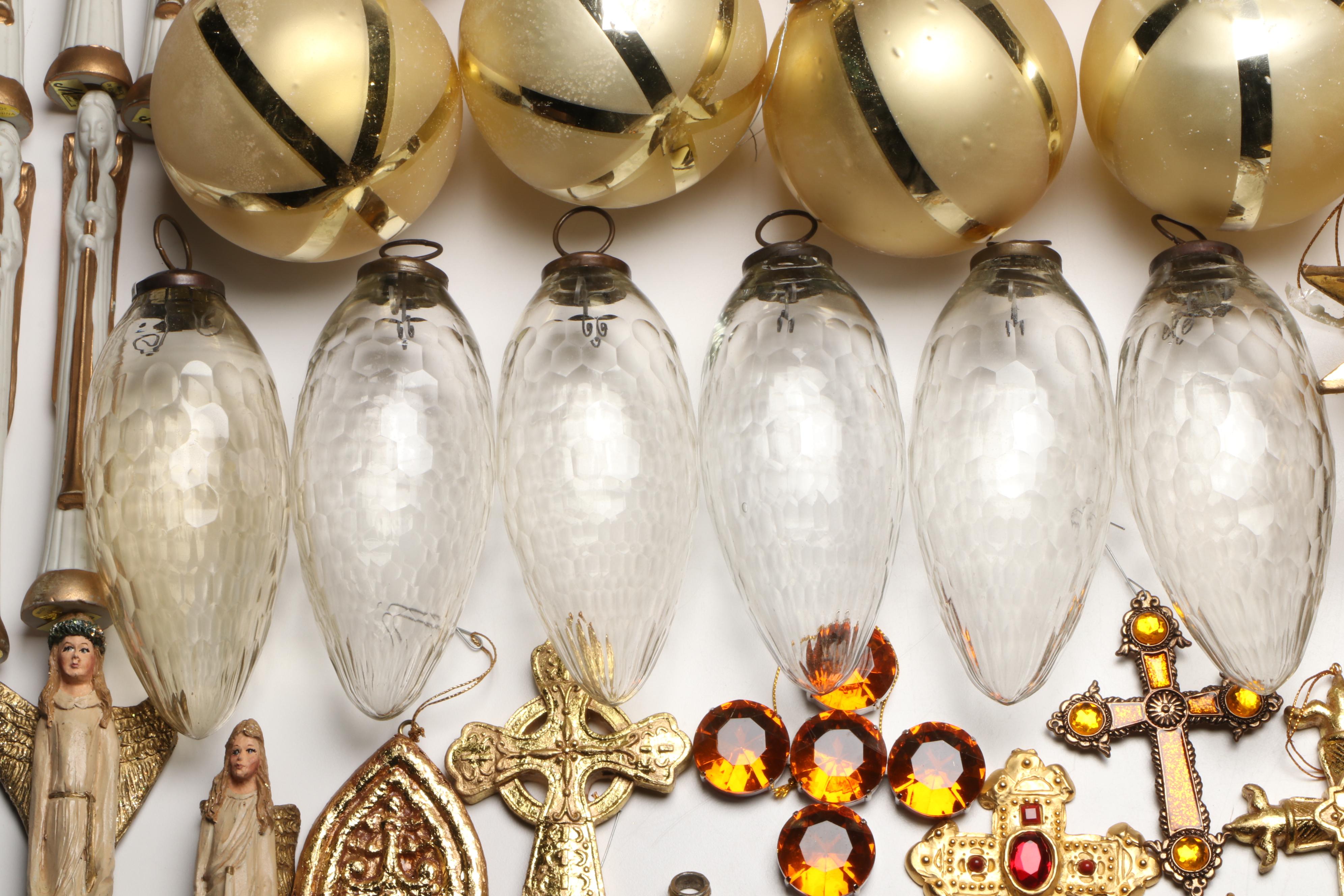 Foreside with Other Christmas Ornaments and Religious Decor