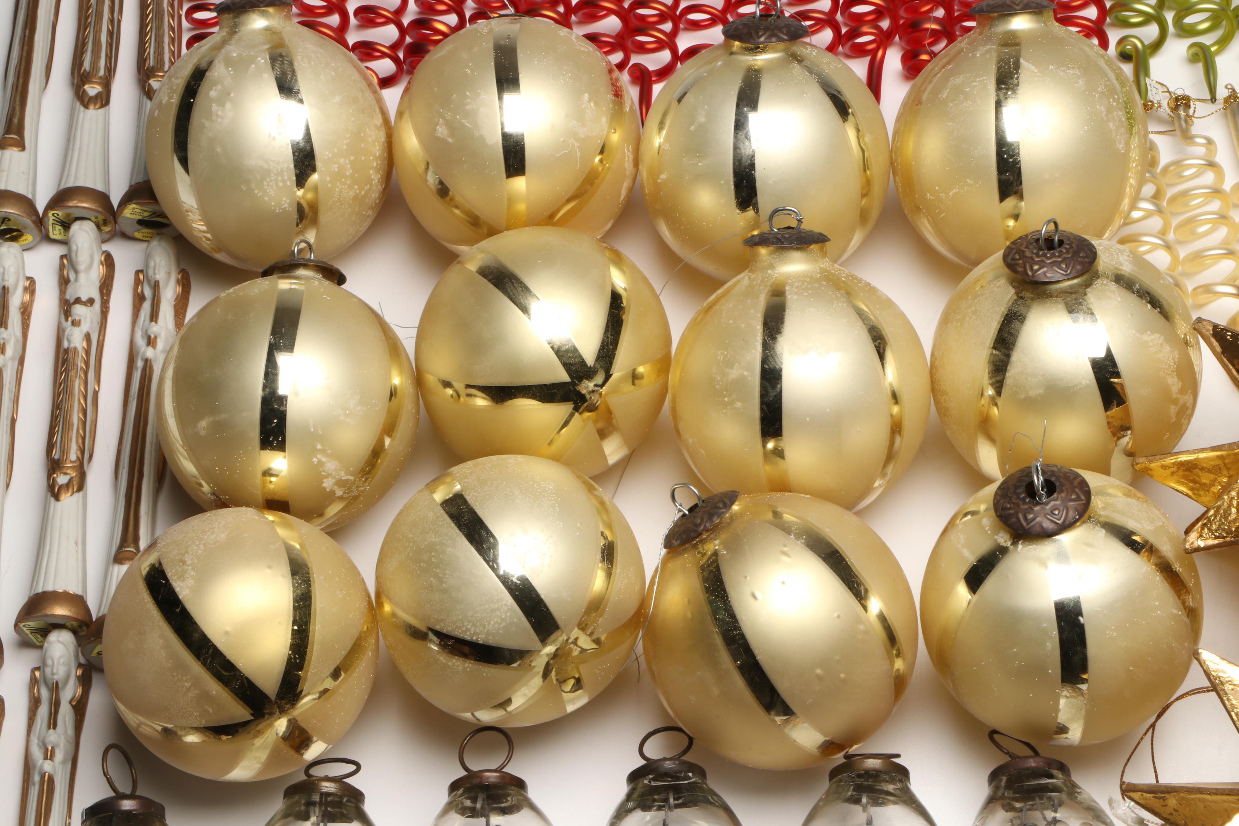 Foreside with Other Christmas Ornaments and Religious Decor