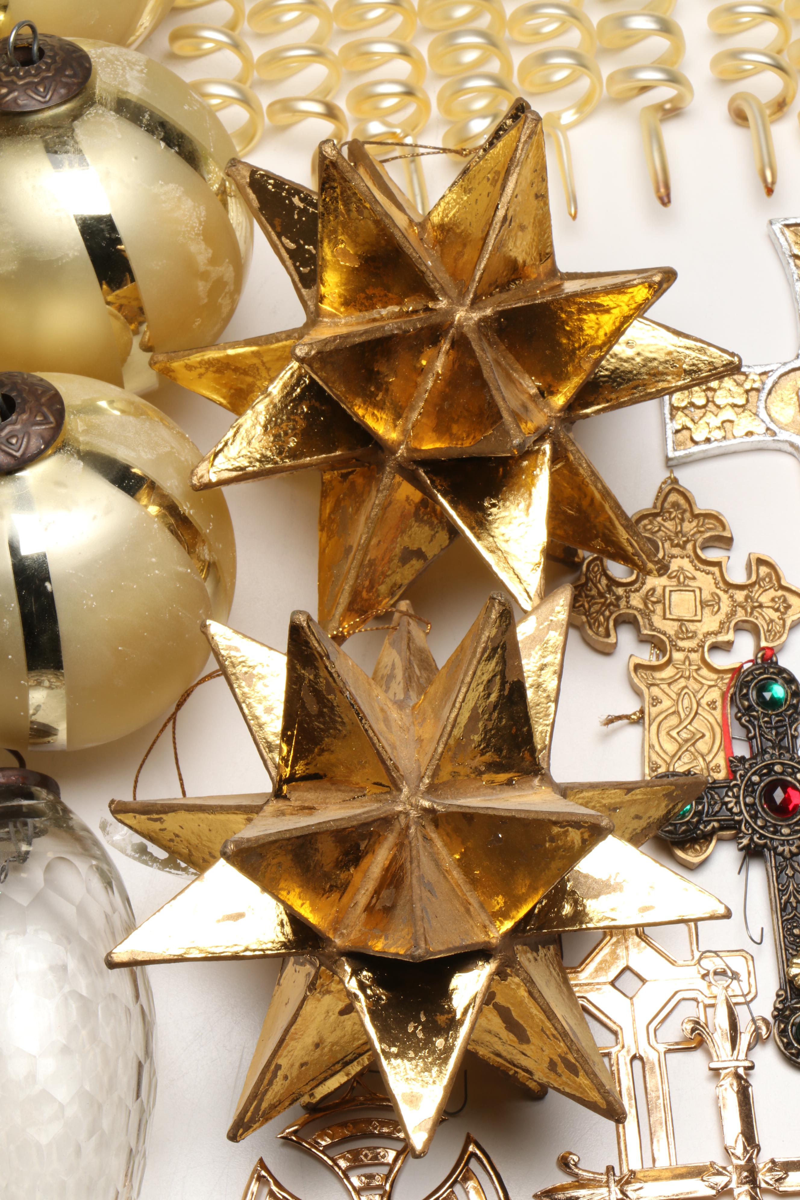 Foreside with Other Christmas Ornaments and Religious Decor